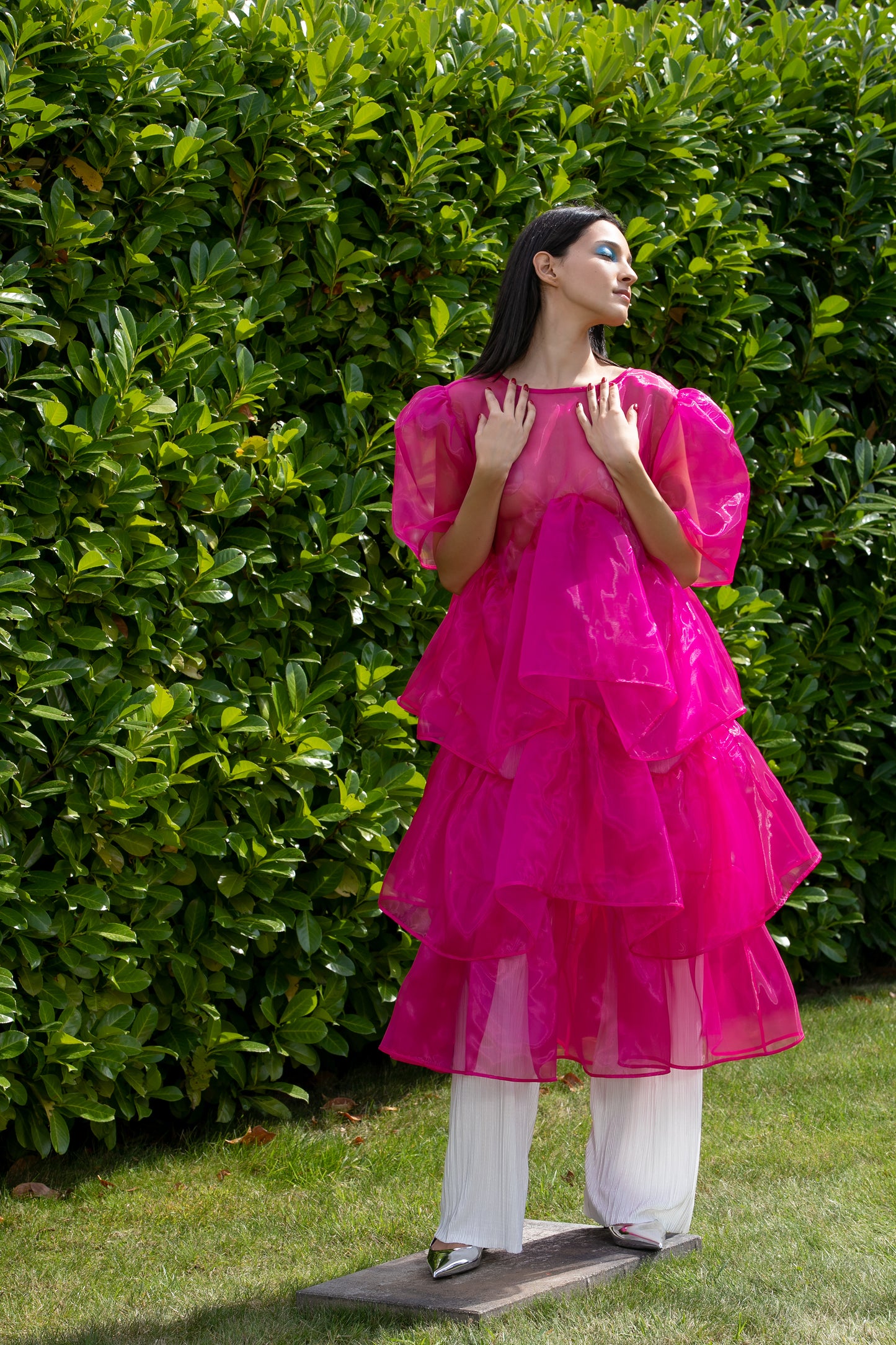 Pink Organza Dress