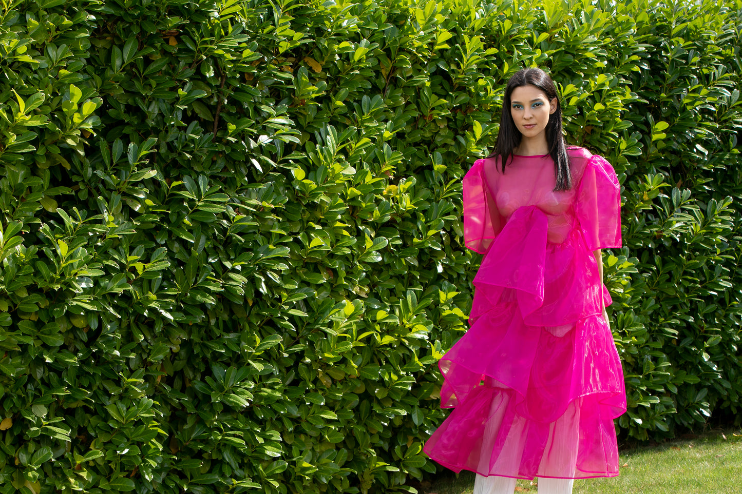 Pink Organza Dress