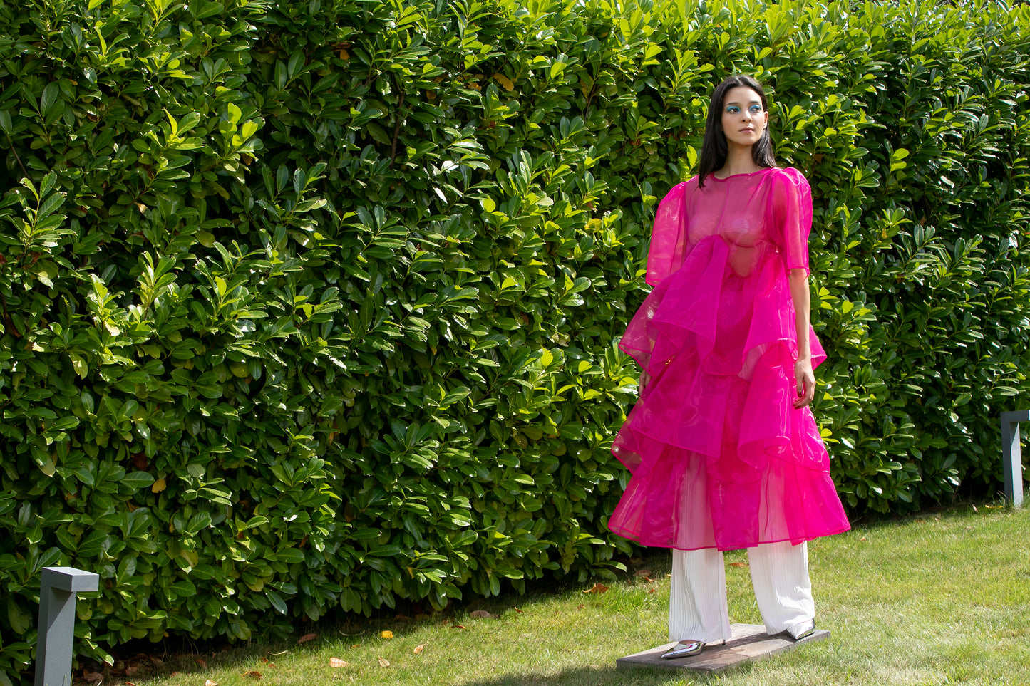 Pink Organza Dress