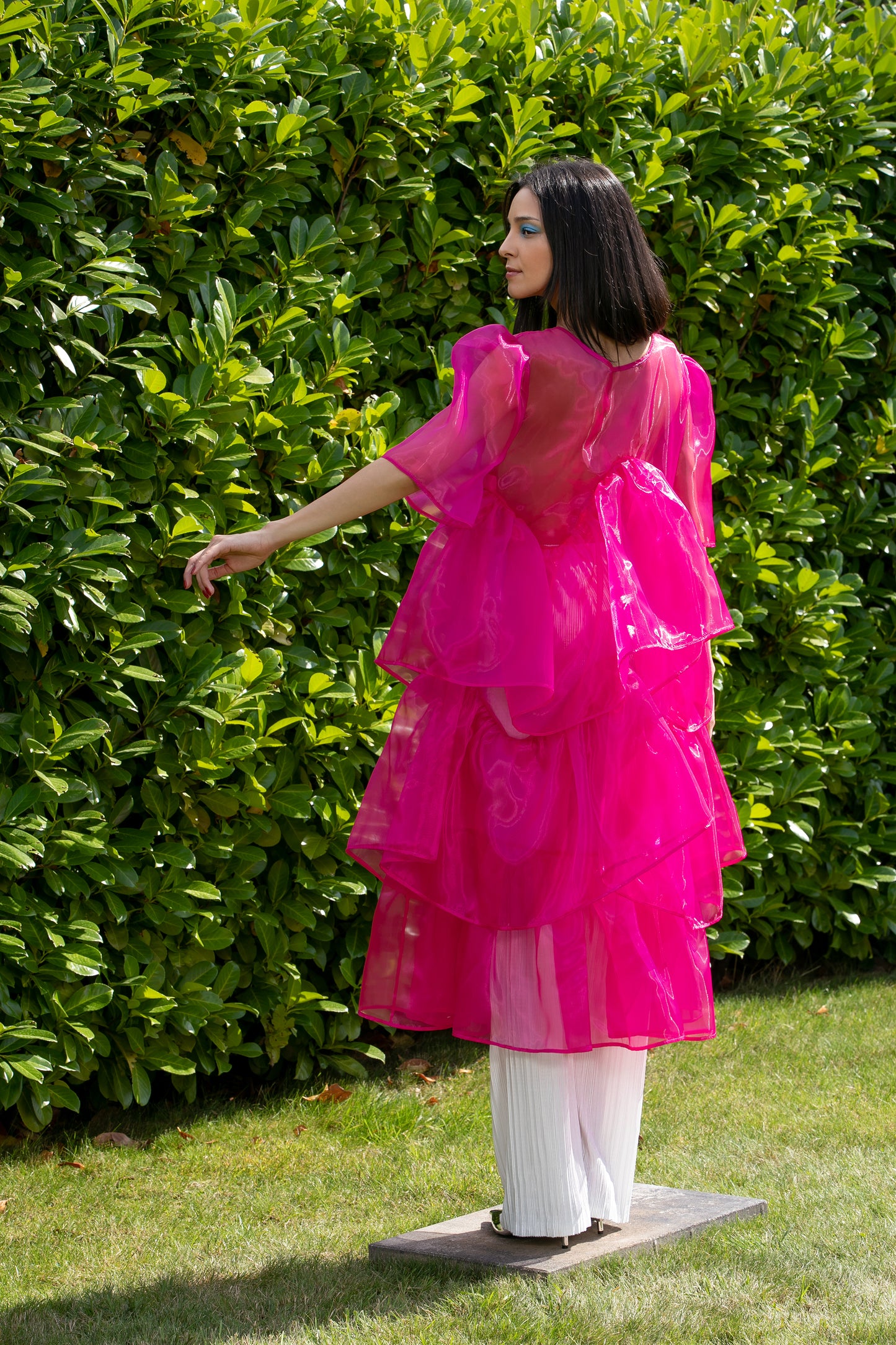 Pink Organza Dress