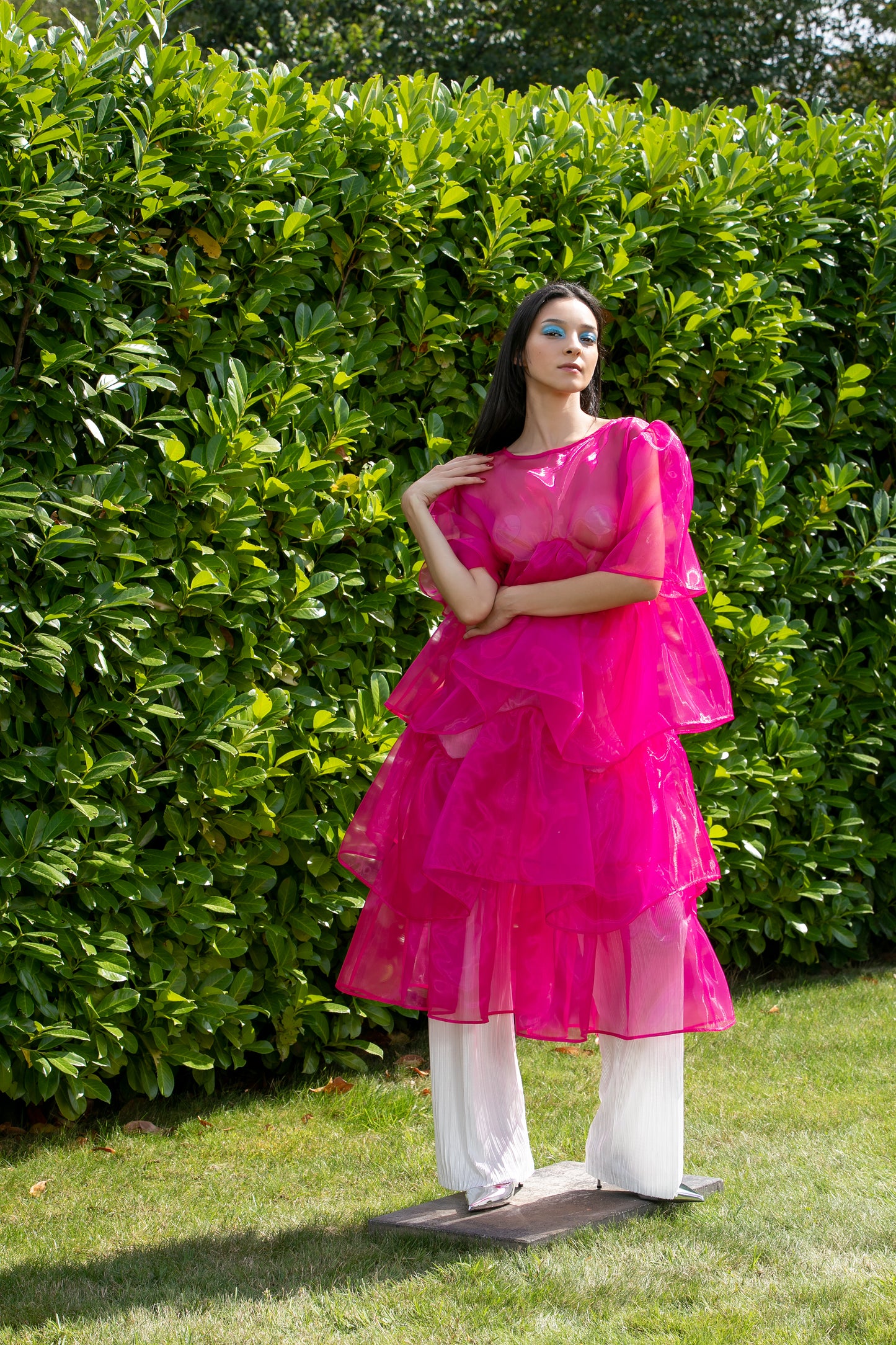 Pink Organza Dress