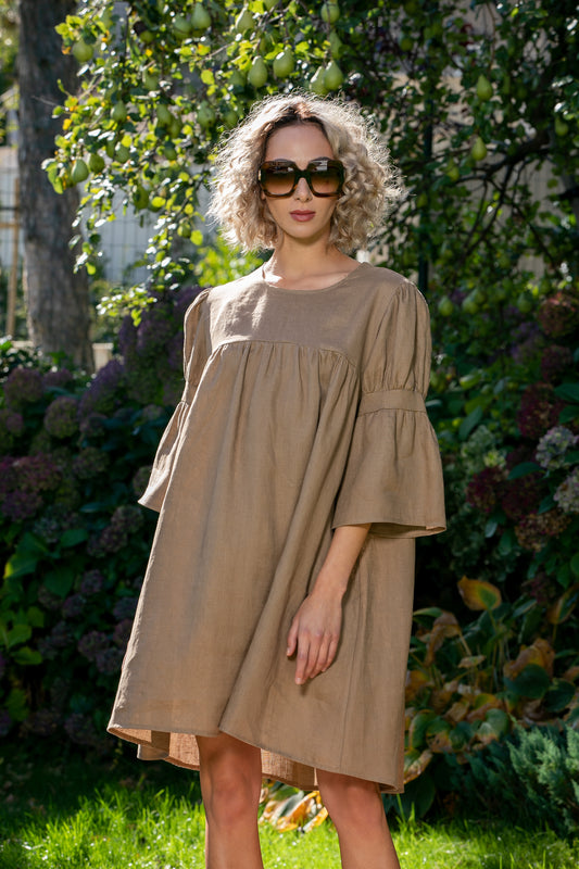 Loose Linen Dress