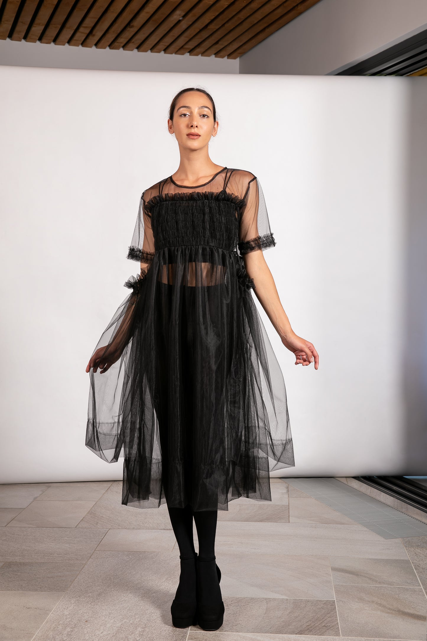 Black Tulle Dress