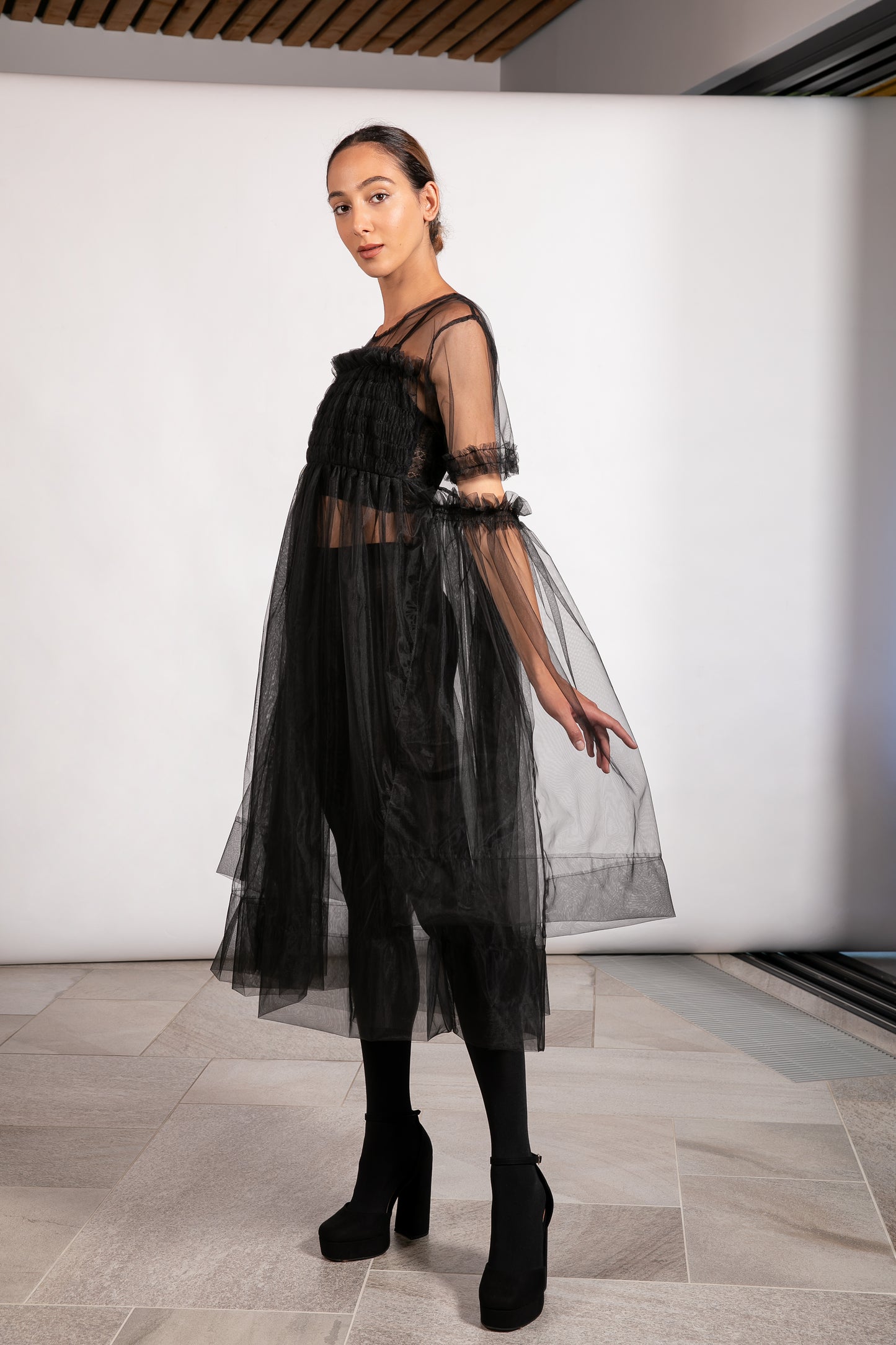 Black Tulle Dress