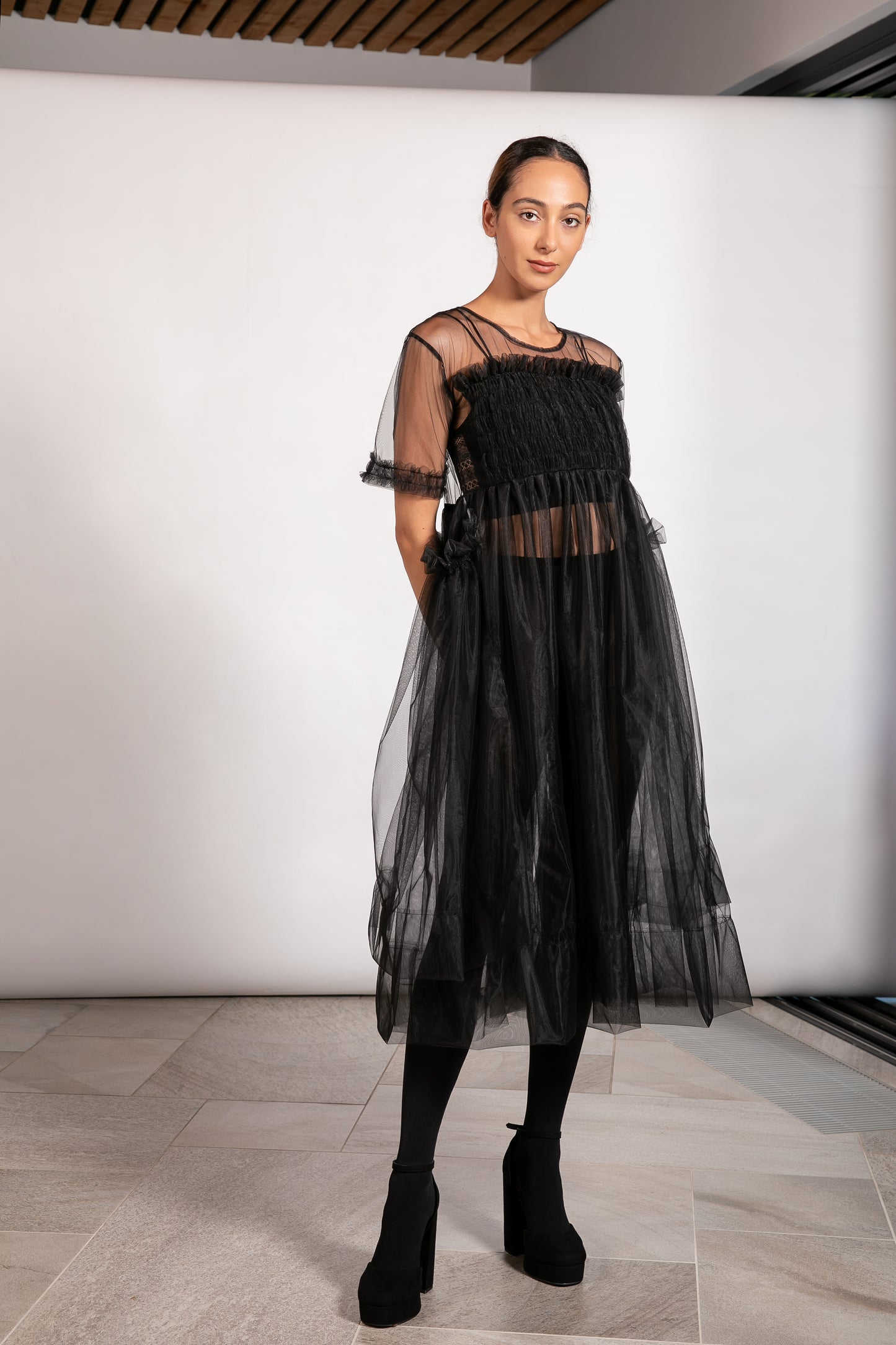 Black Tulle Dress