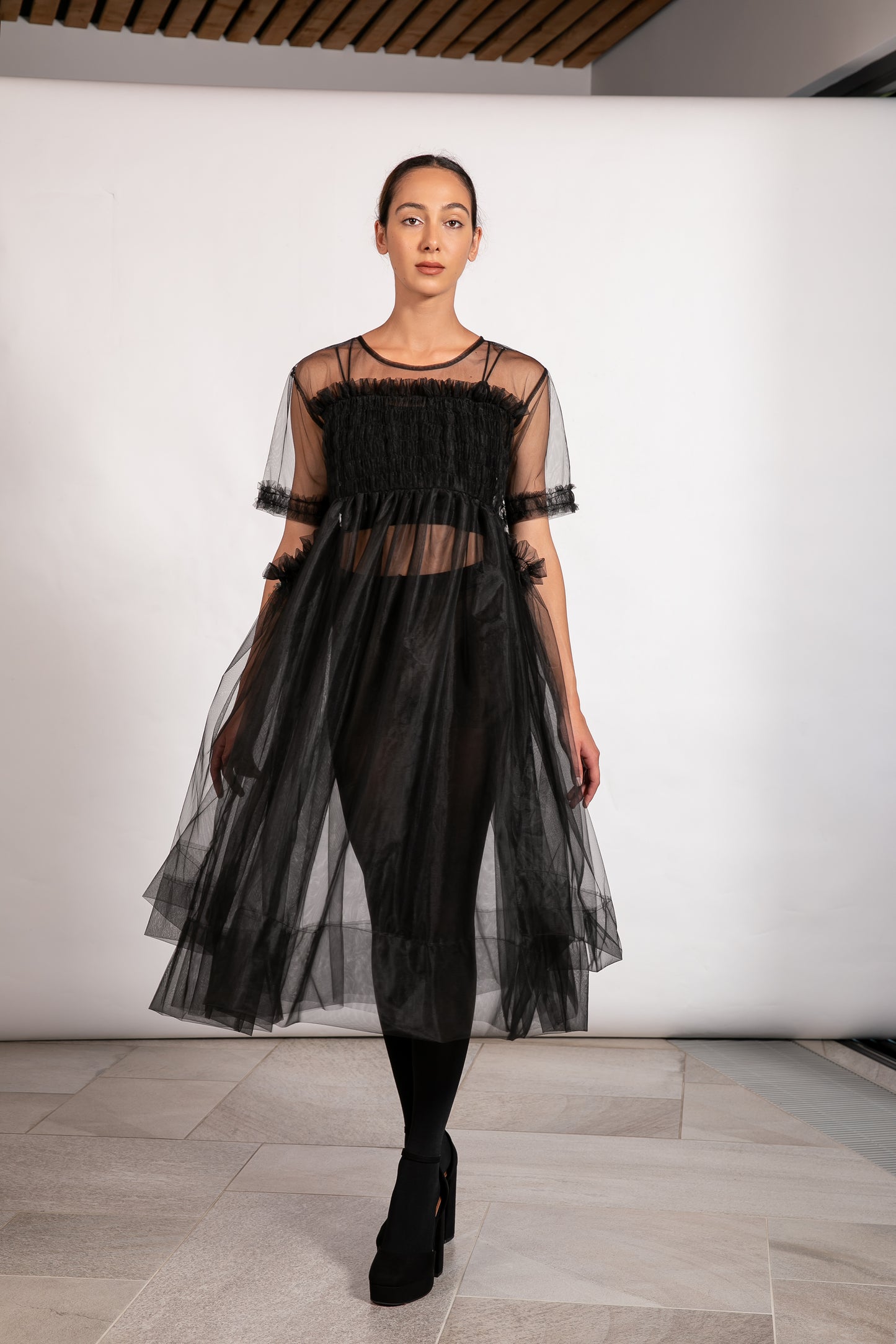 Black Tulle Dress