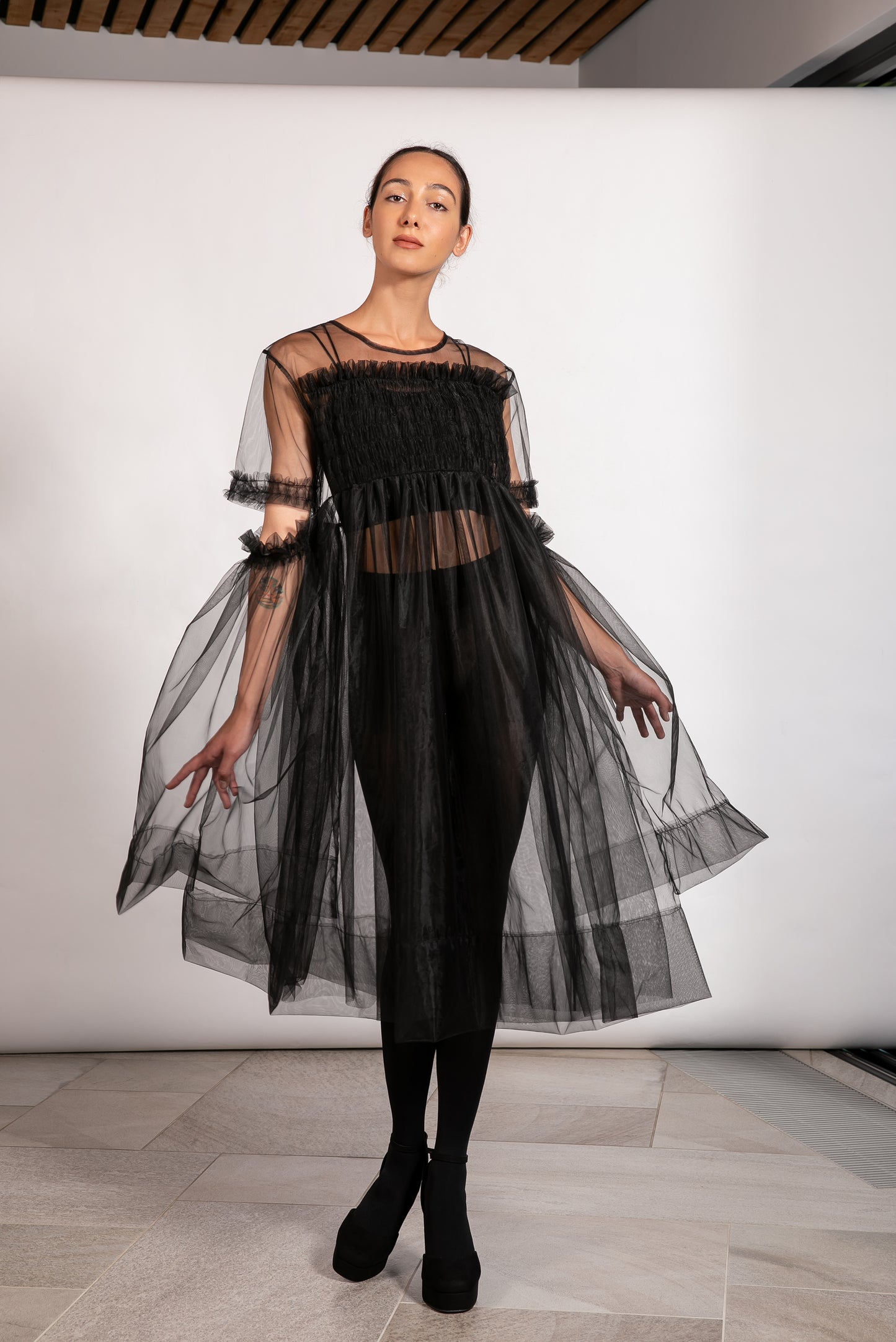 Black Tulle Dress