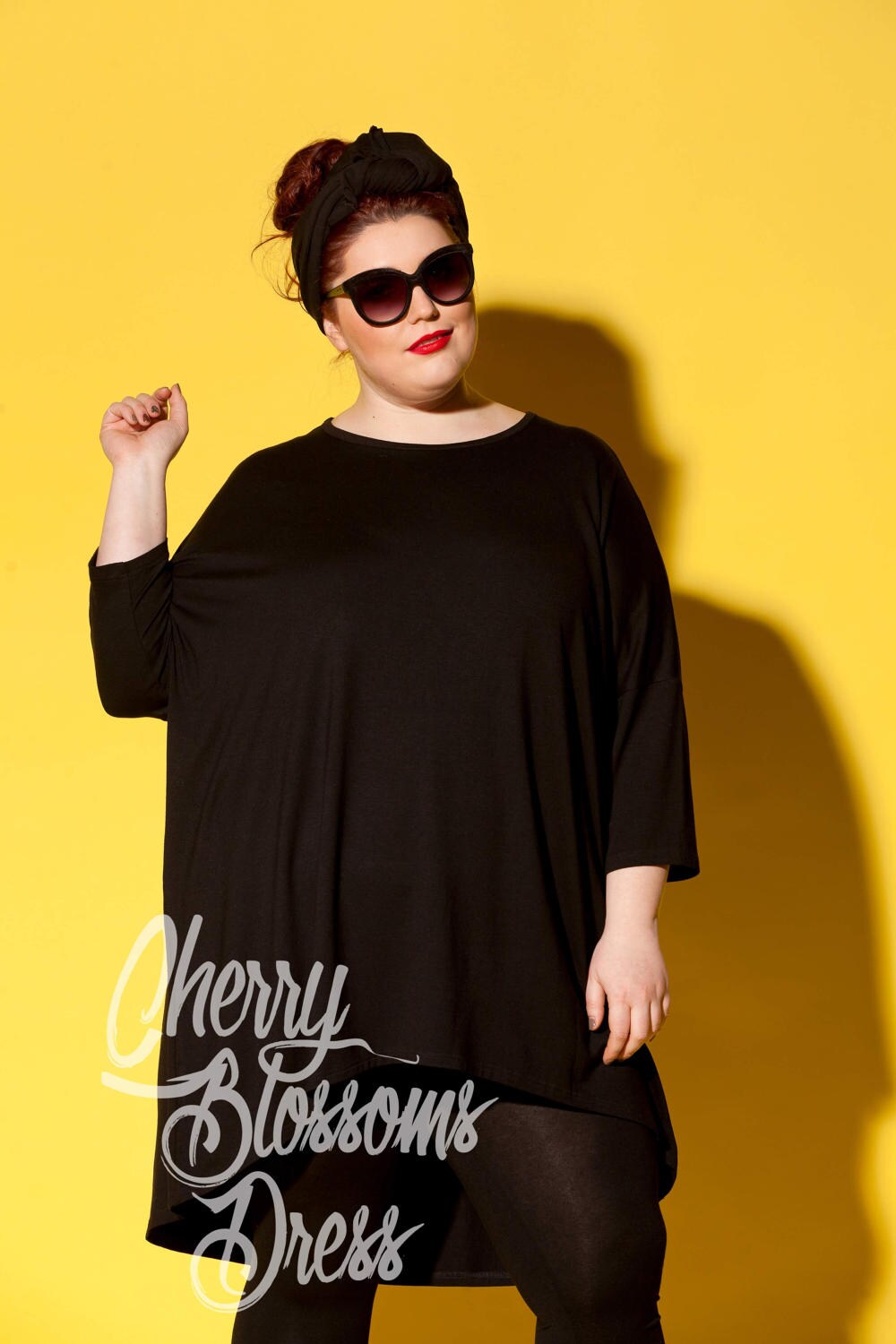 Black Plus Size Loungewear Set