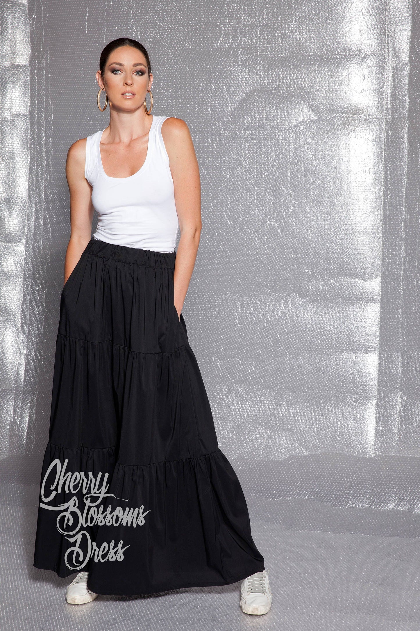 Maxi Skirt With Pockets