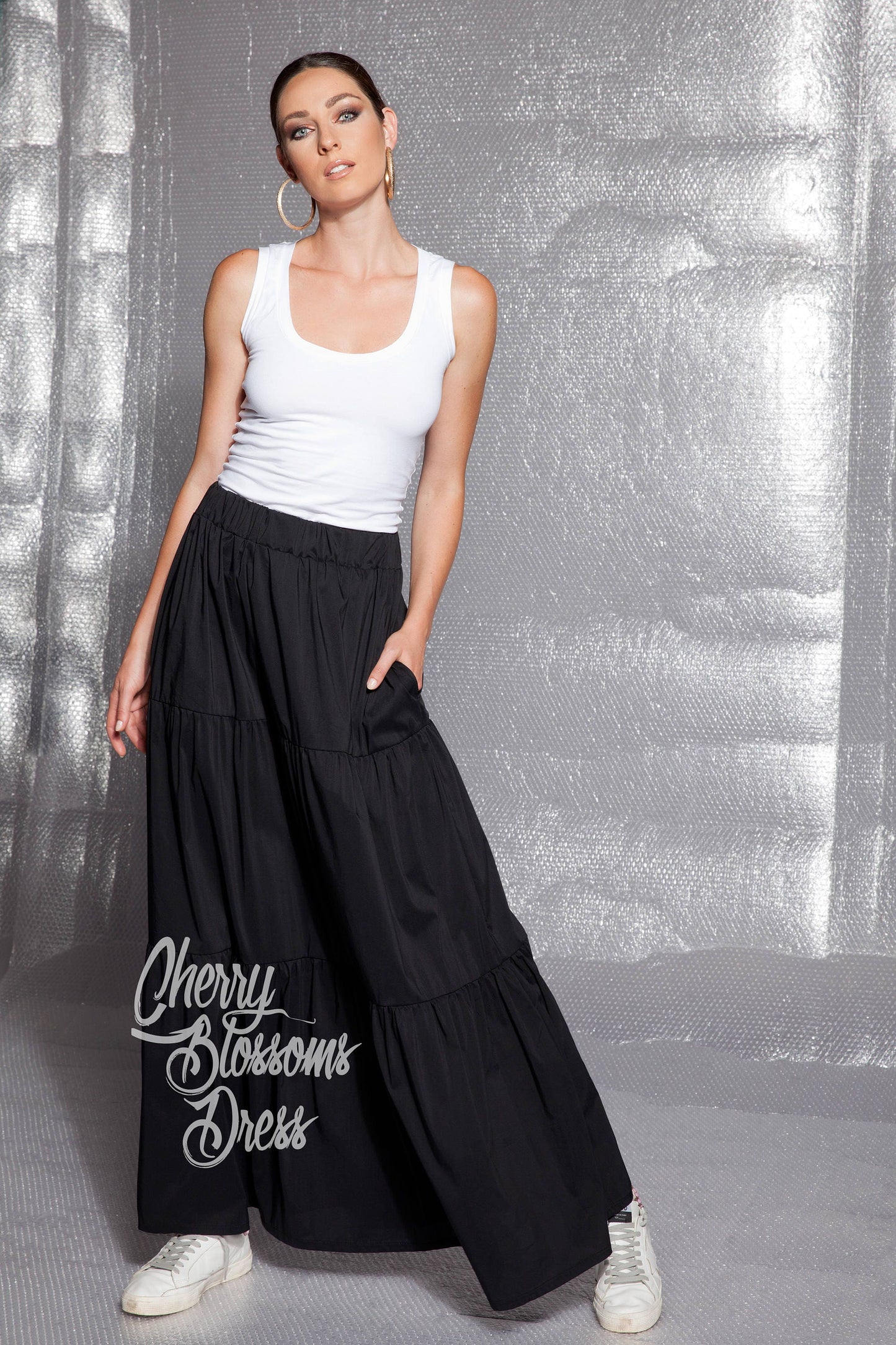 Maxi Skirt With Pockets