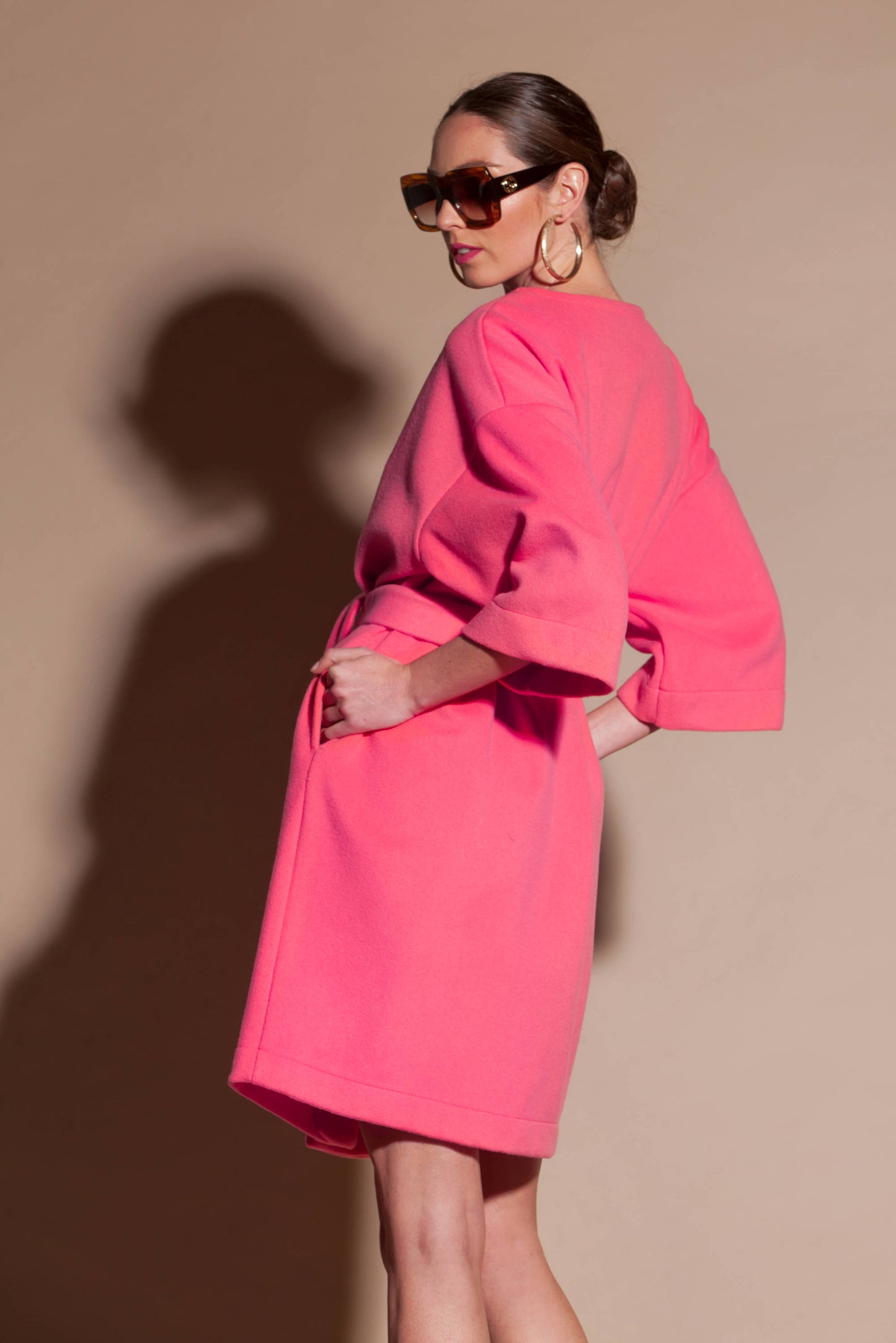 Pink Cashmere Coat