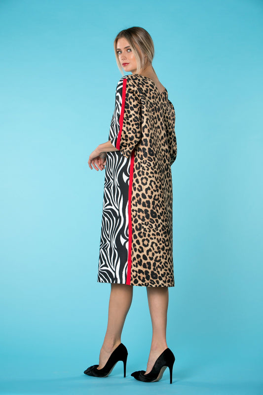 Dress With Animal Prints