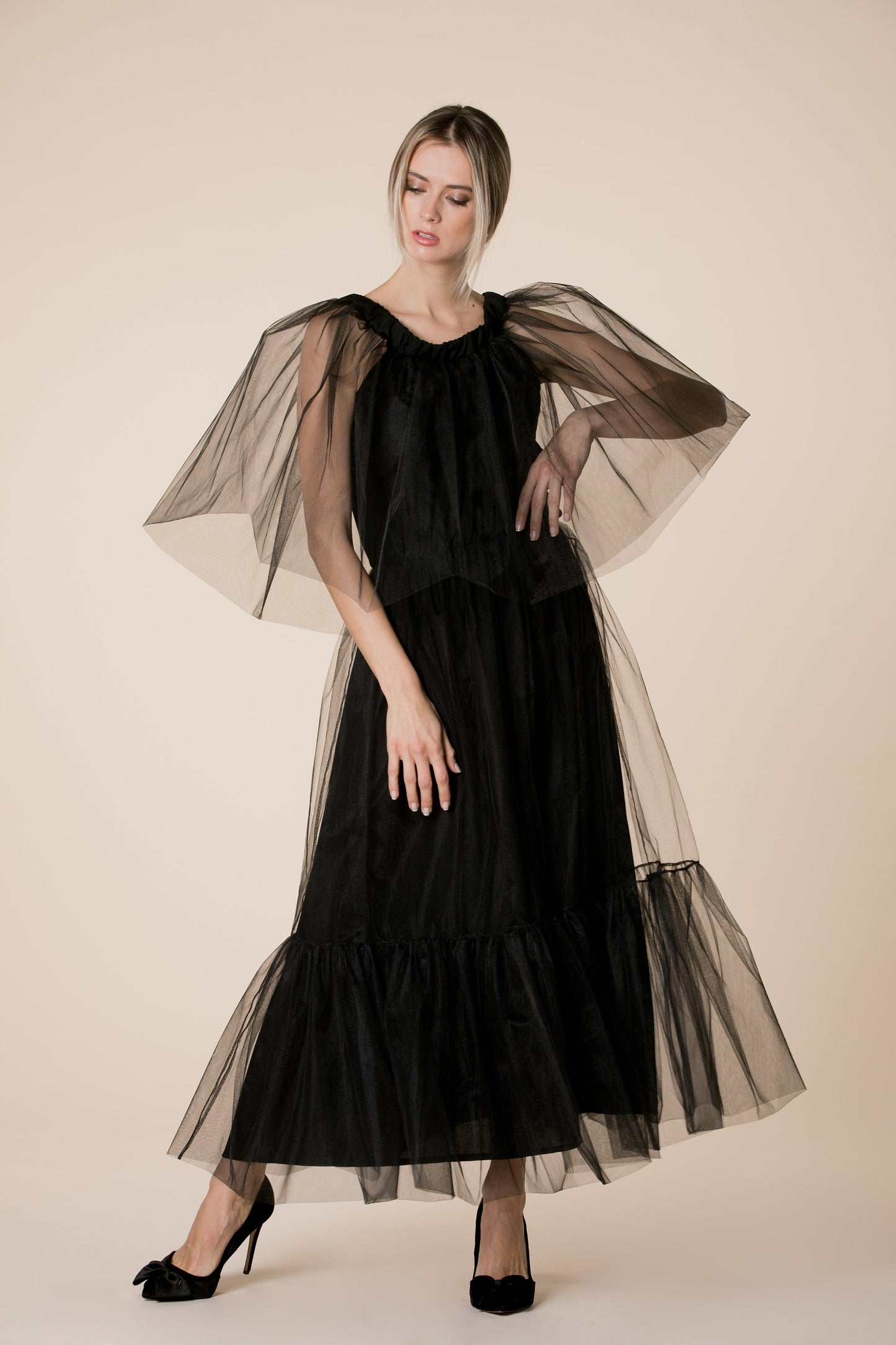 Black Tulle Dress