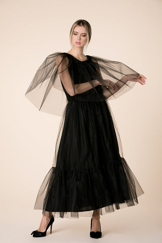 Black Tulle Dress