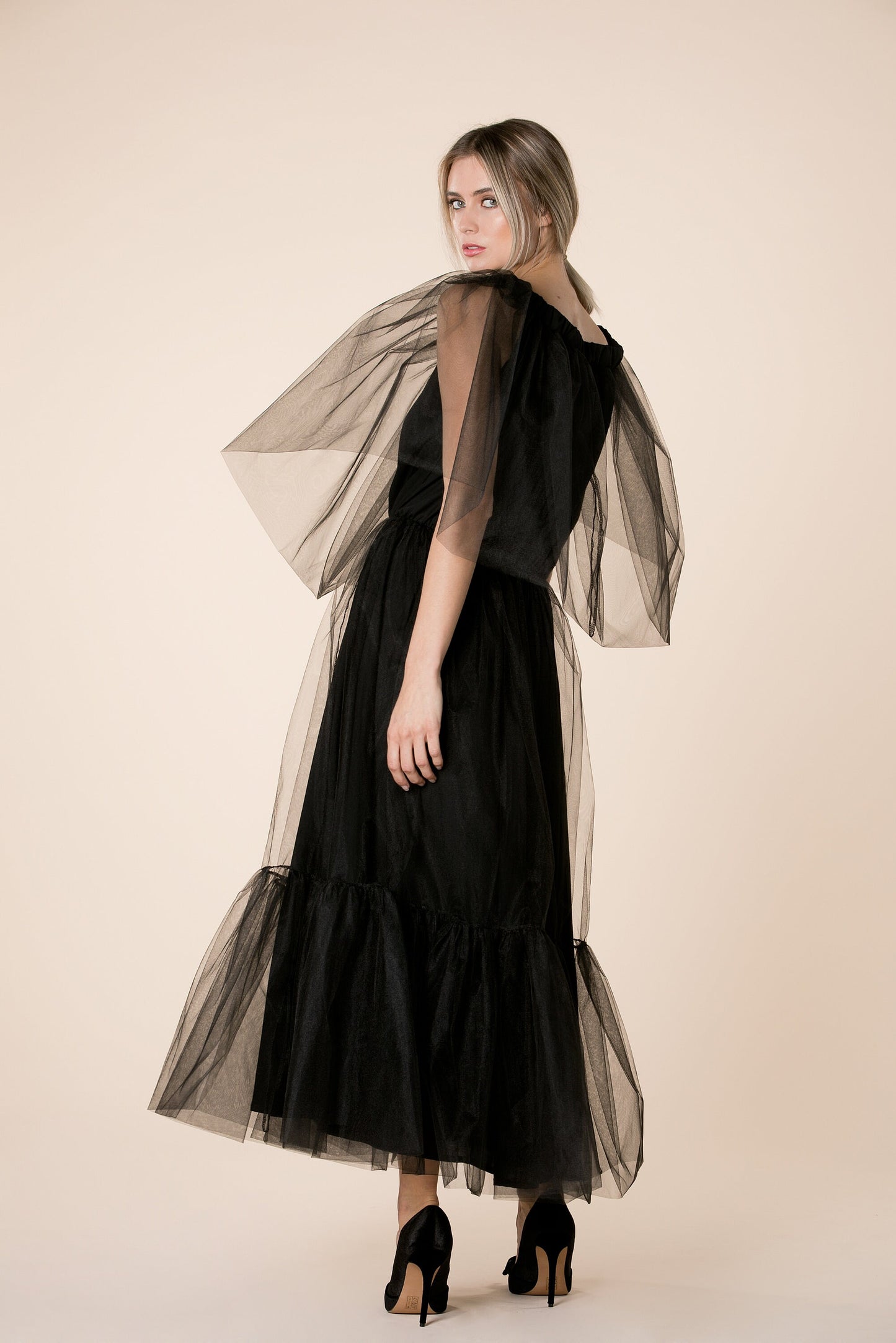 Black Tulle Dress