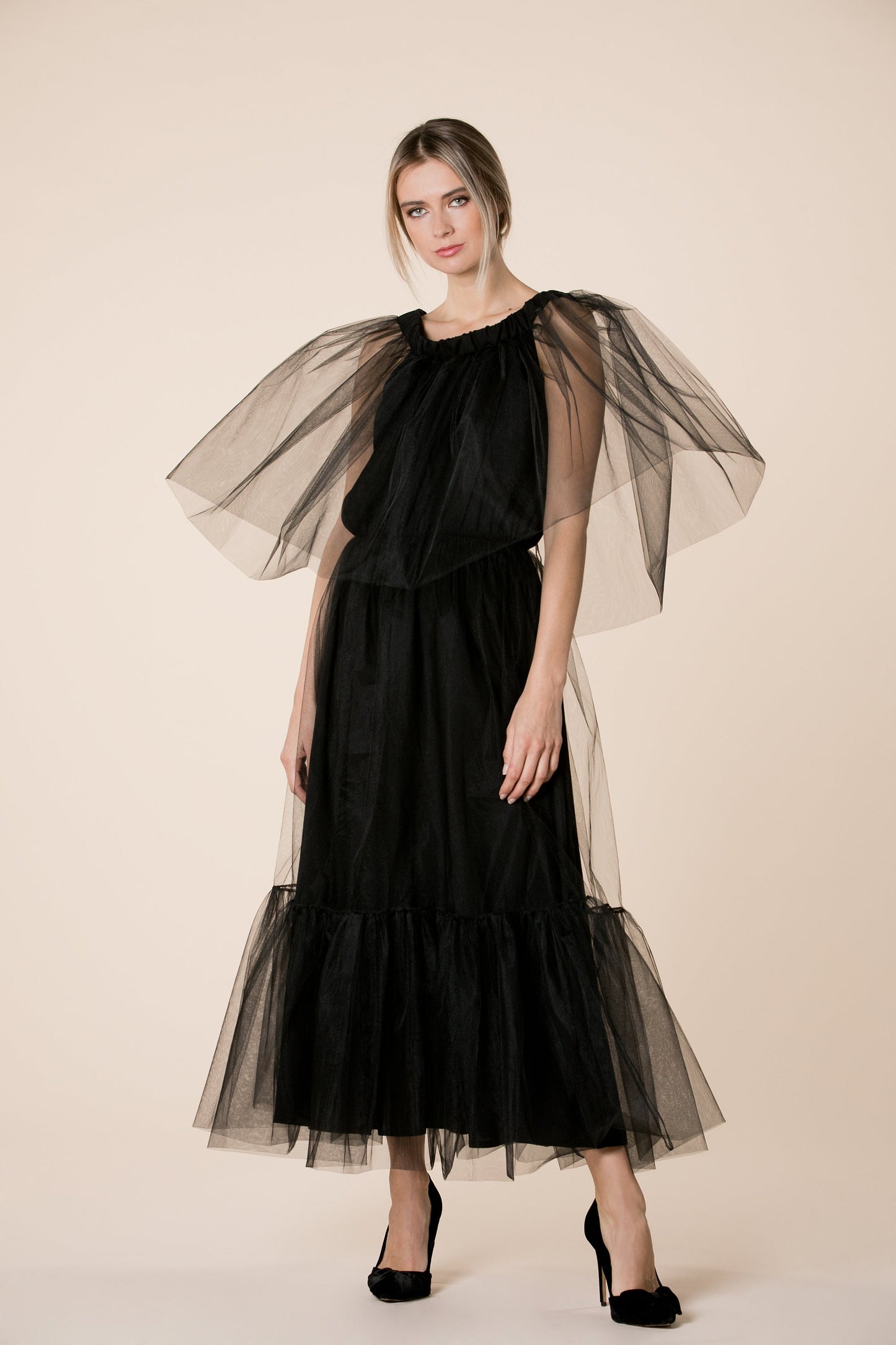 Black Tulle Dress