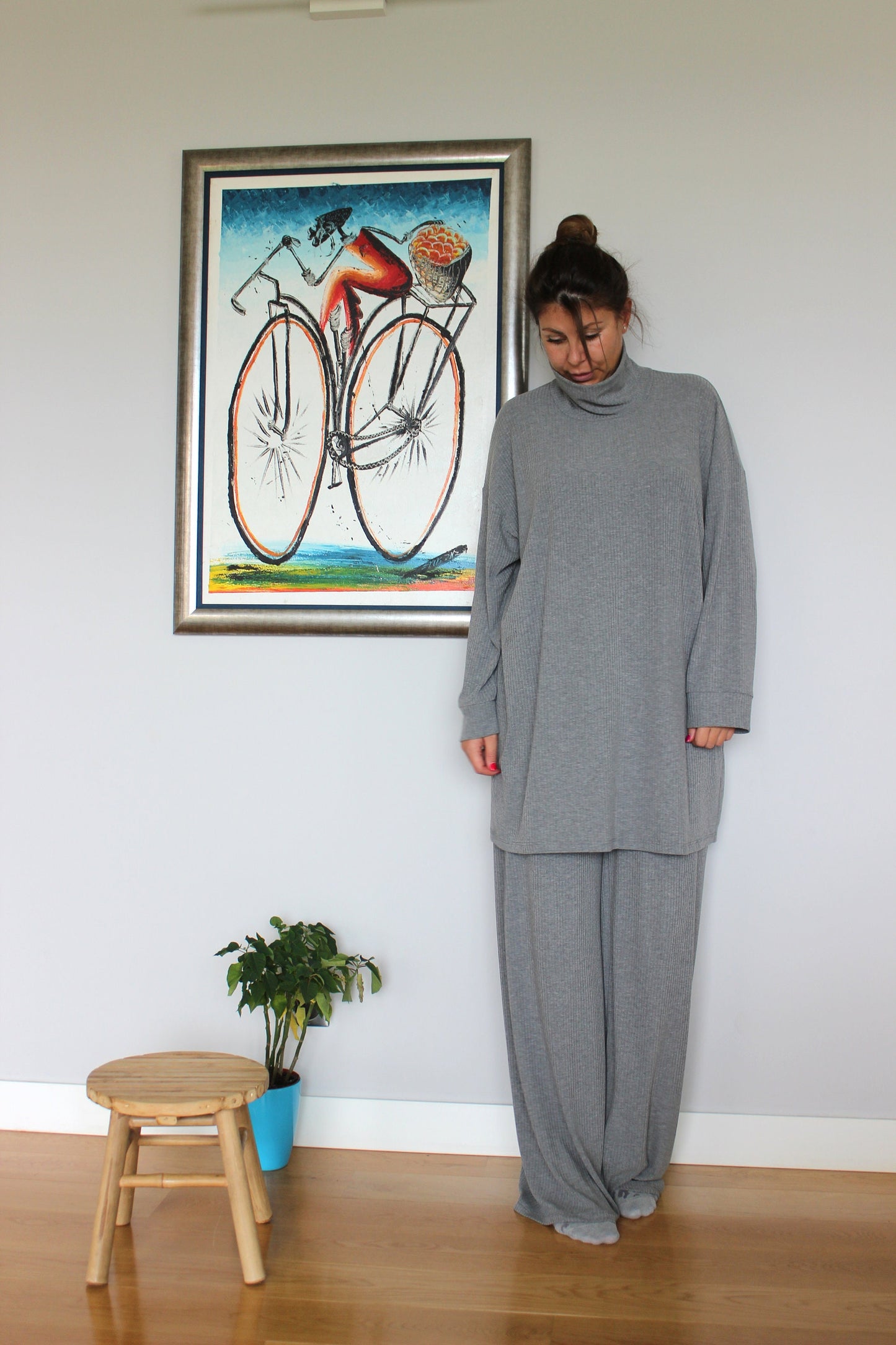 Grey Loungewear Set