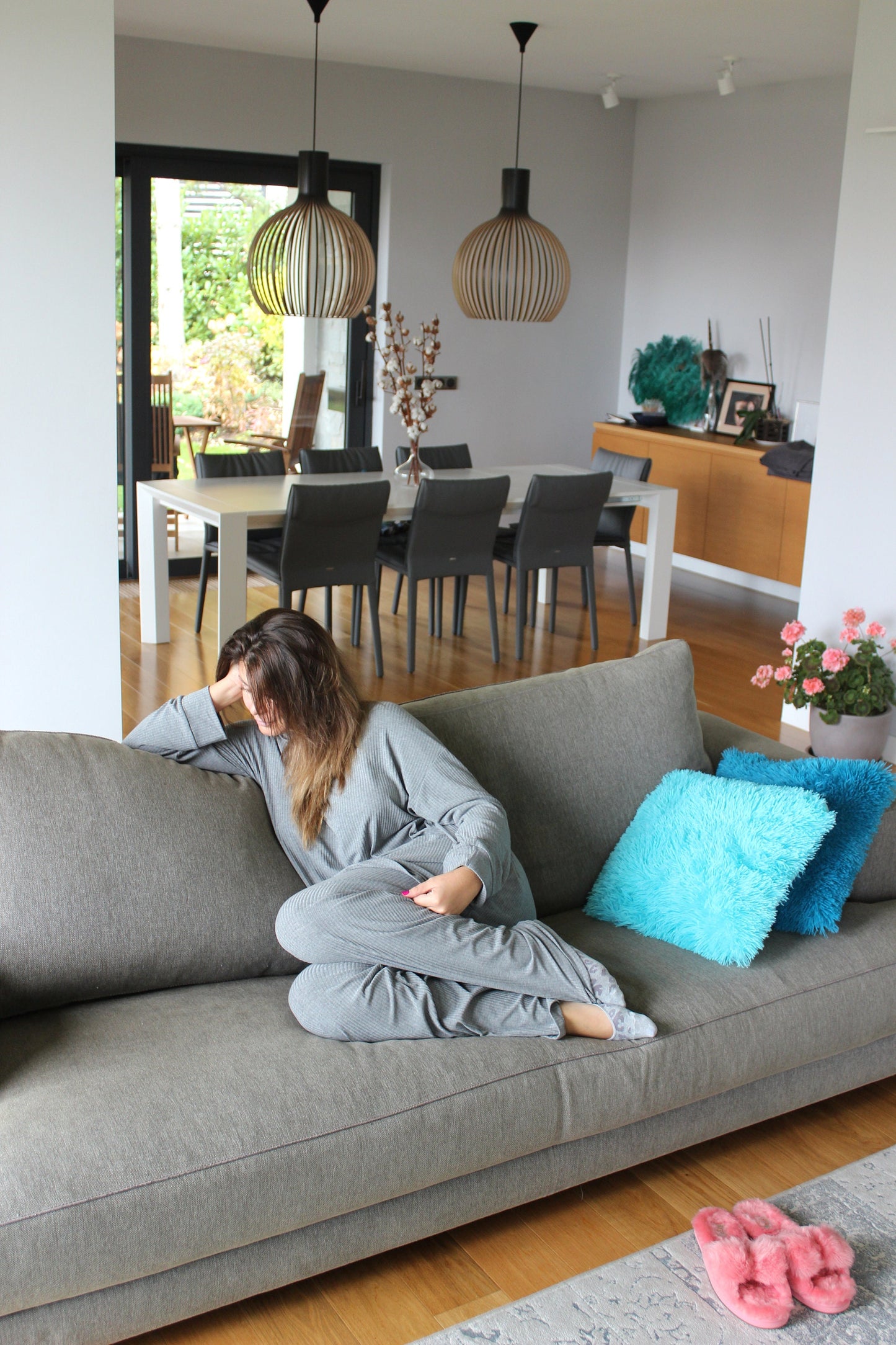 Grey Loungewear Set