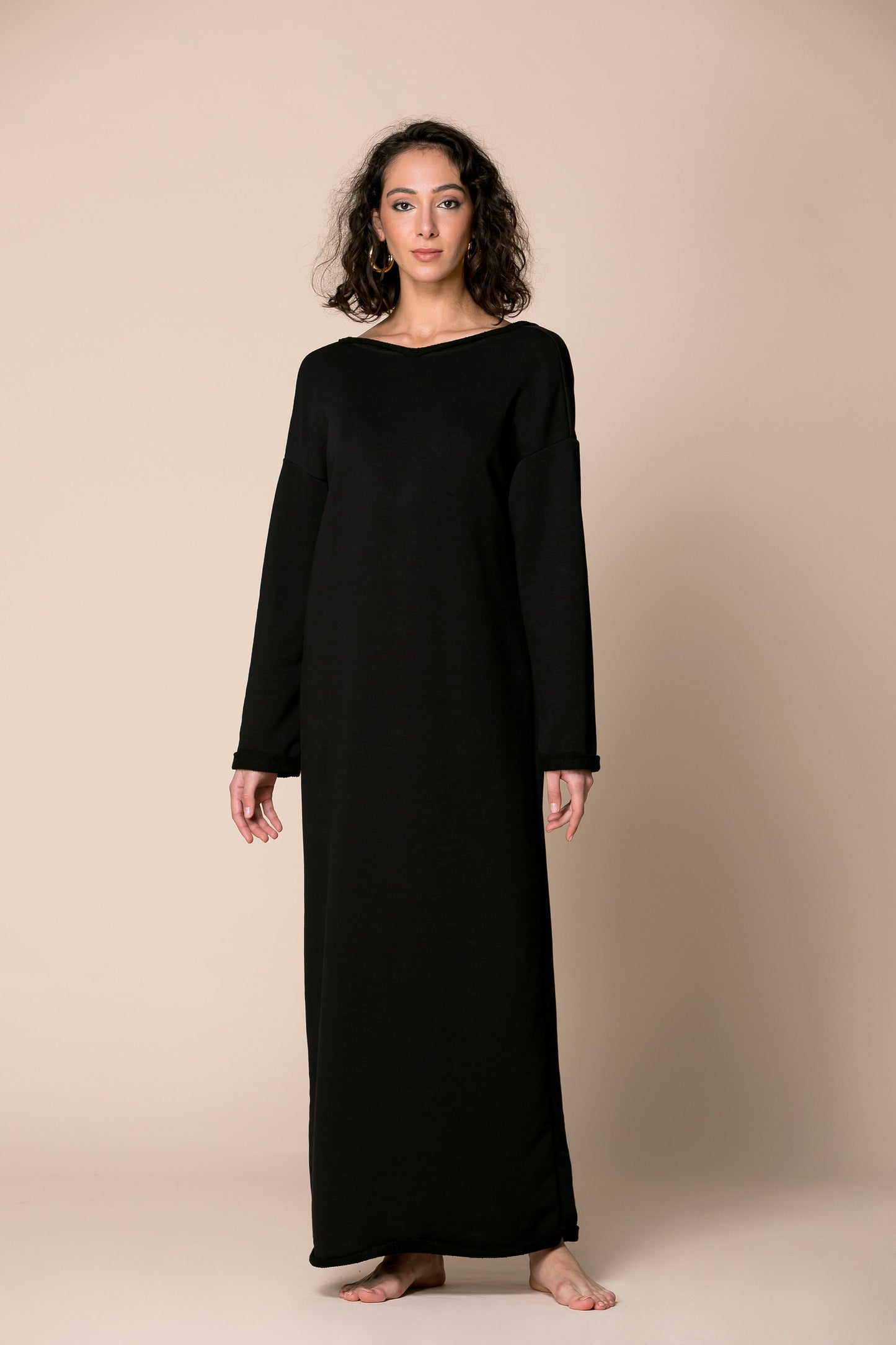 Backless Caftan Dress