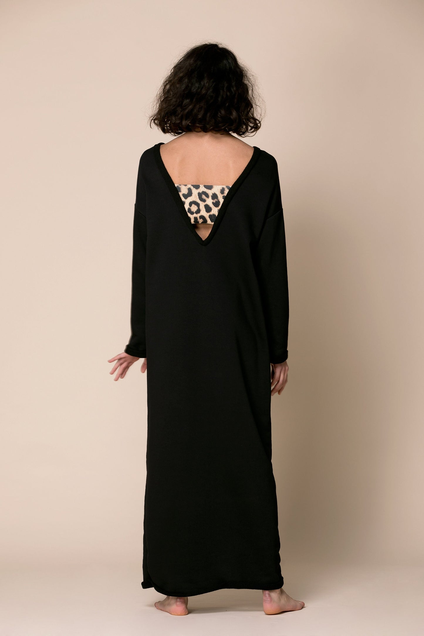 Backless Caftan Dress