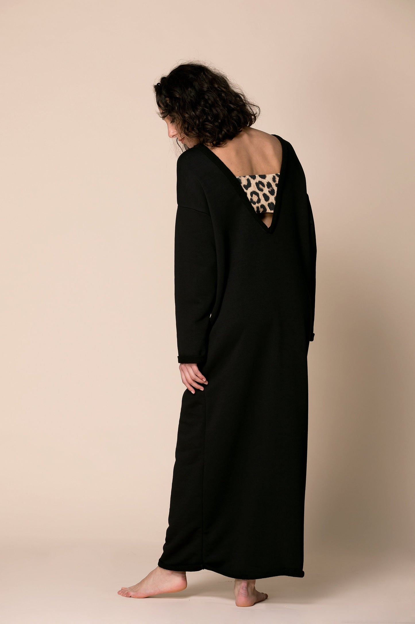 Backless Caftan Dress