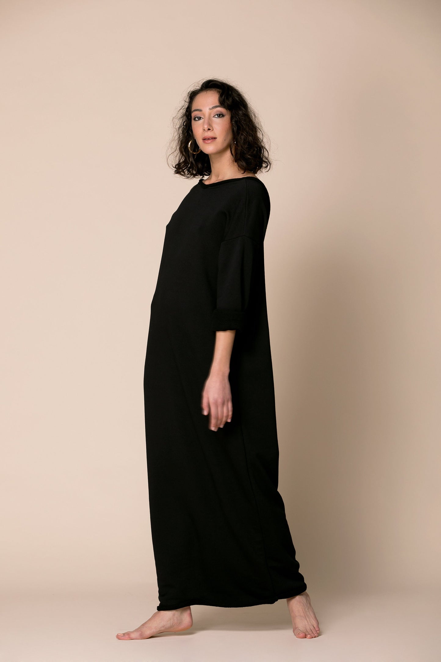 Backless Caftan Dress