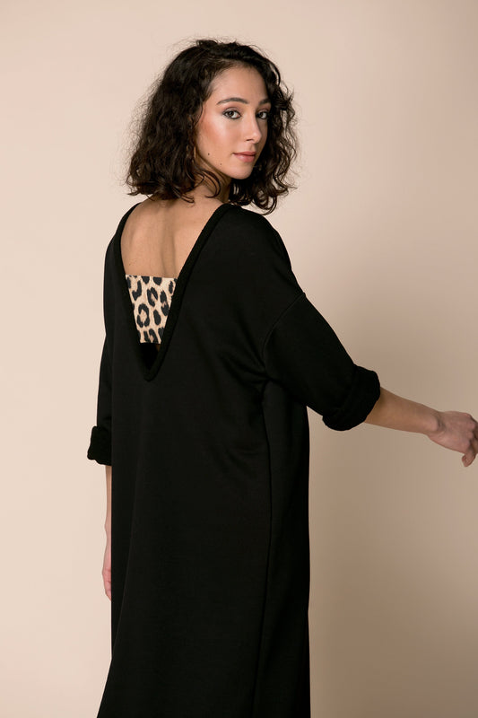 Backless Caftan Dress