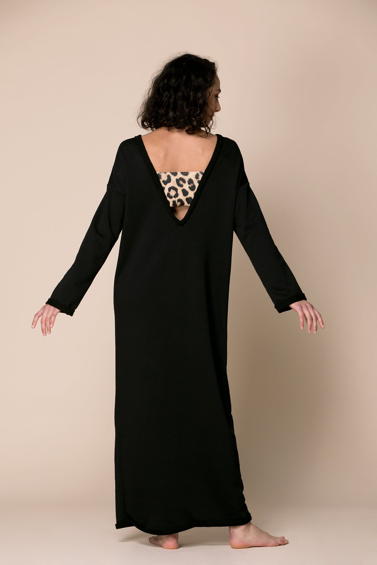 Backless Caftan Dress