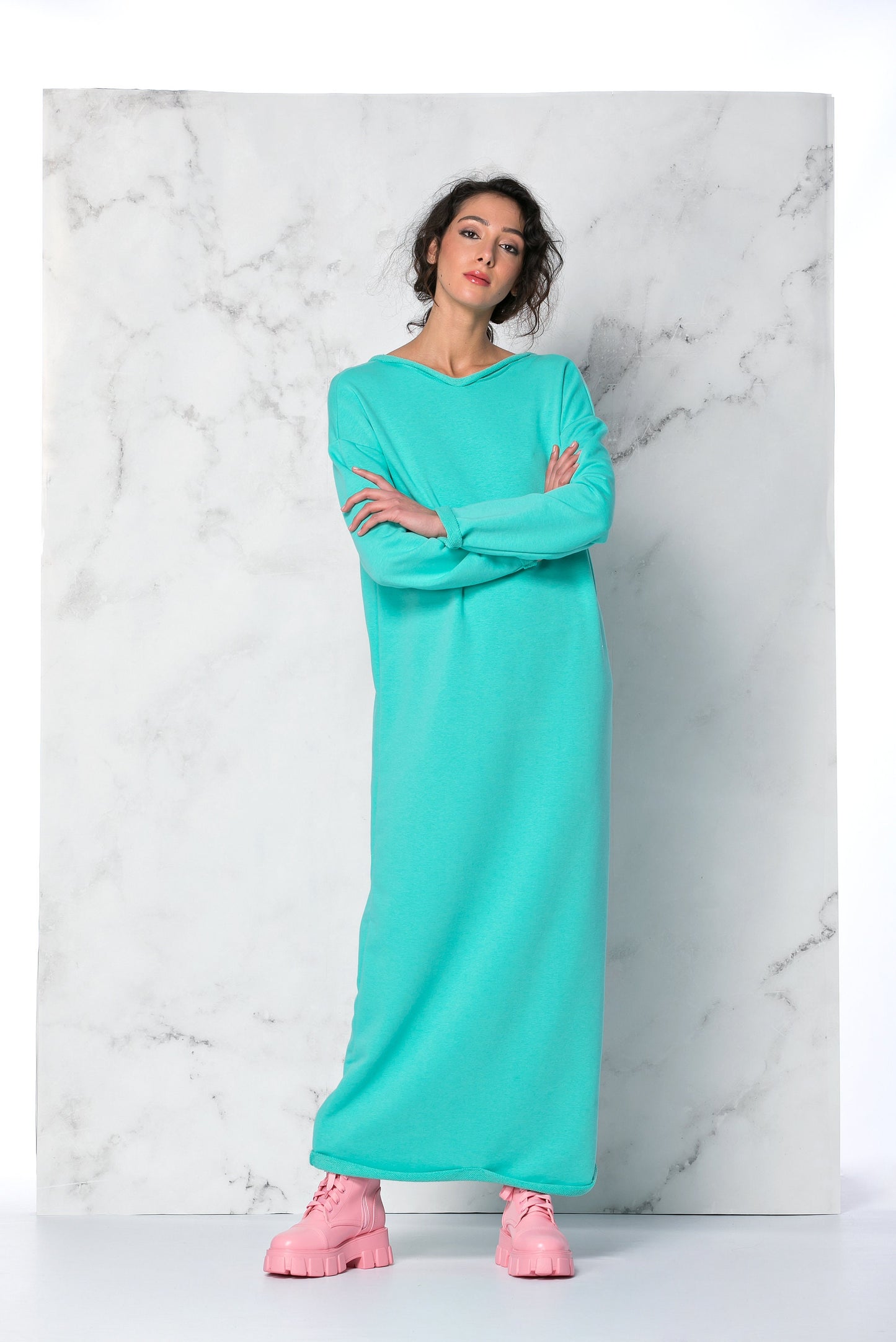 Turquoise Maxi Dress