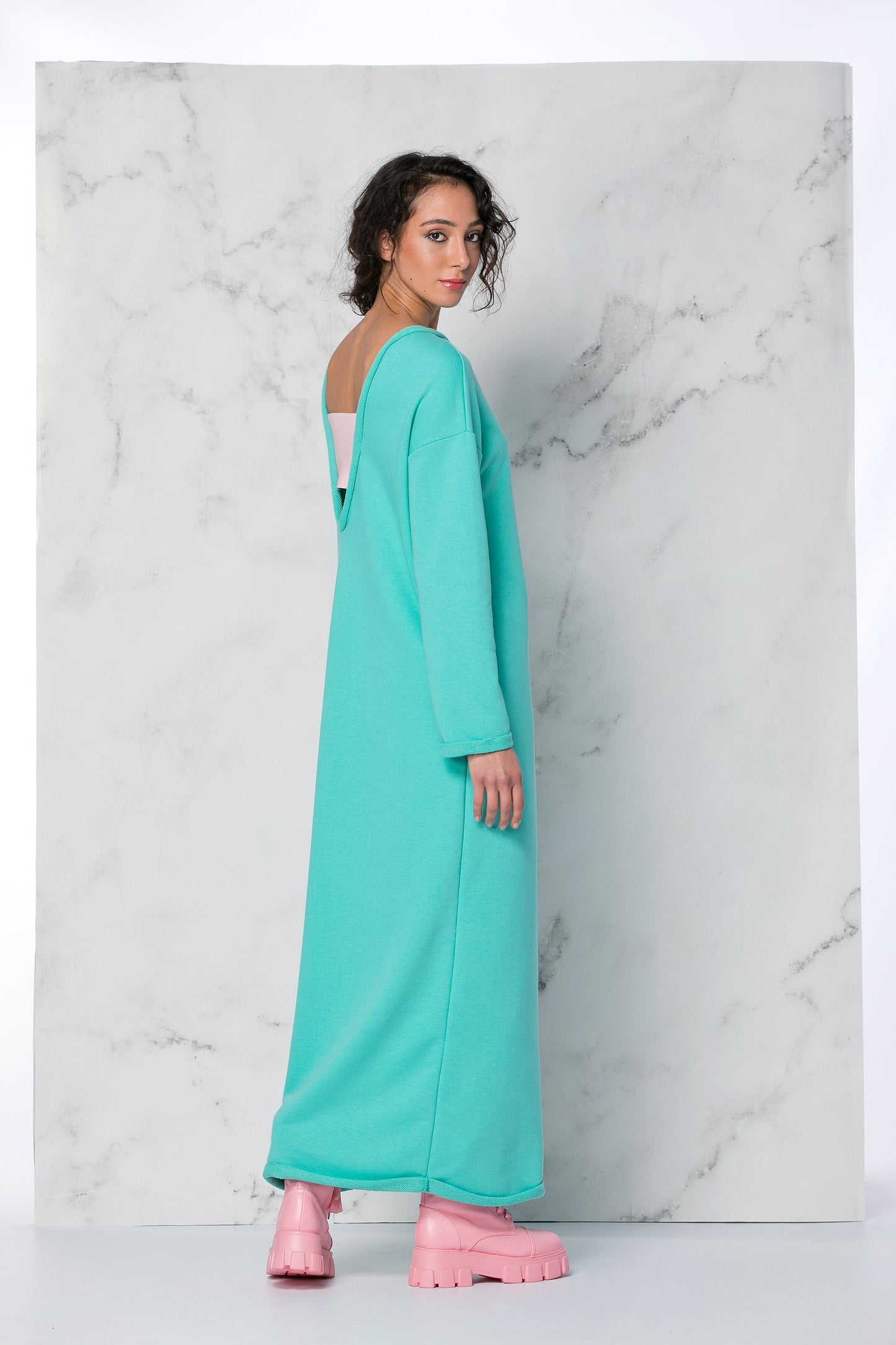 Turquoise Maxi Dress