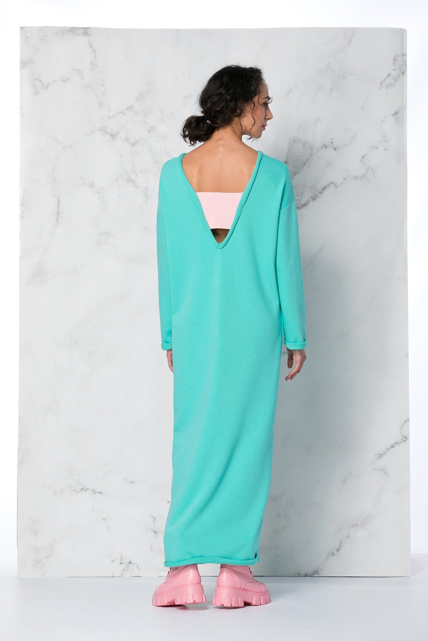 Turquoise Maxi Dress