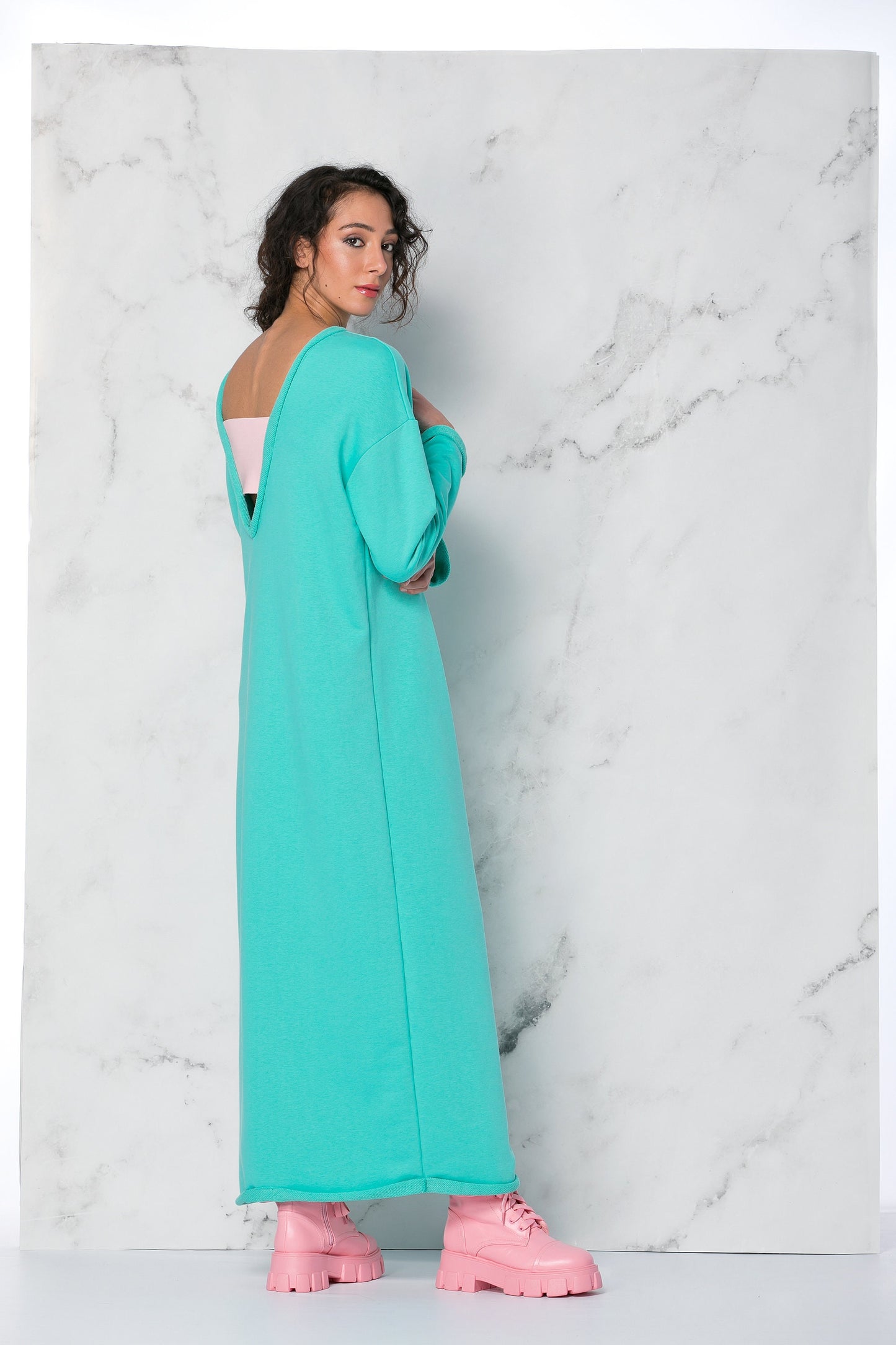 Turquoise Maxi Dress