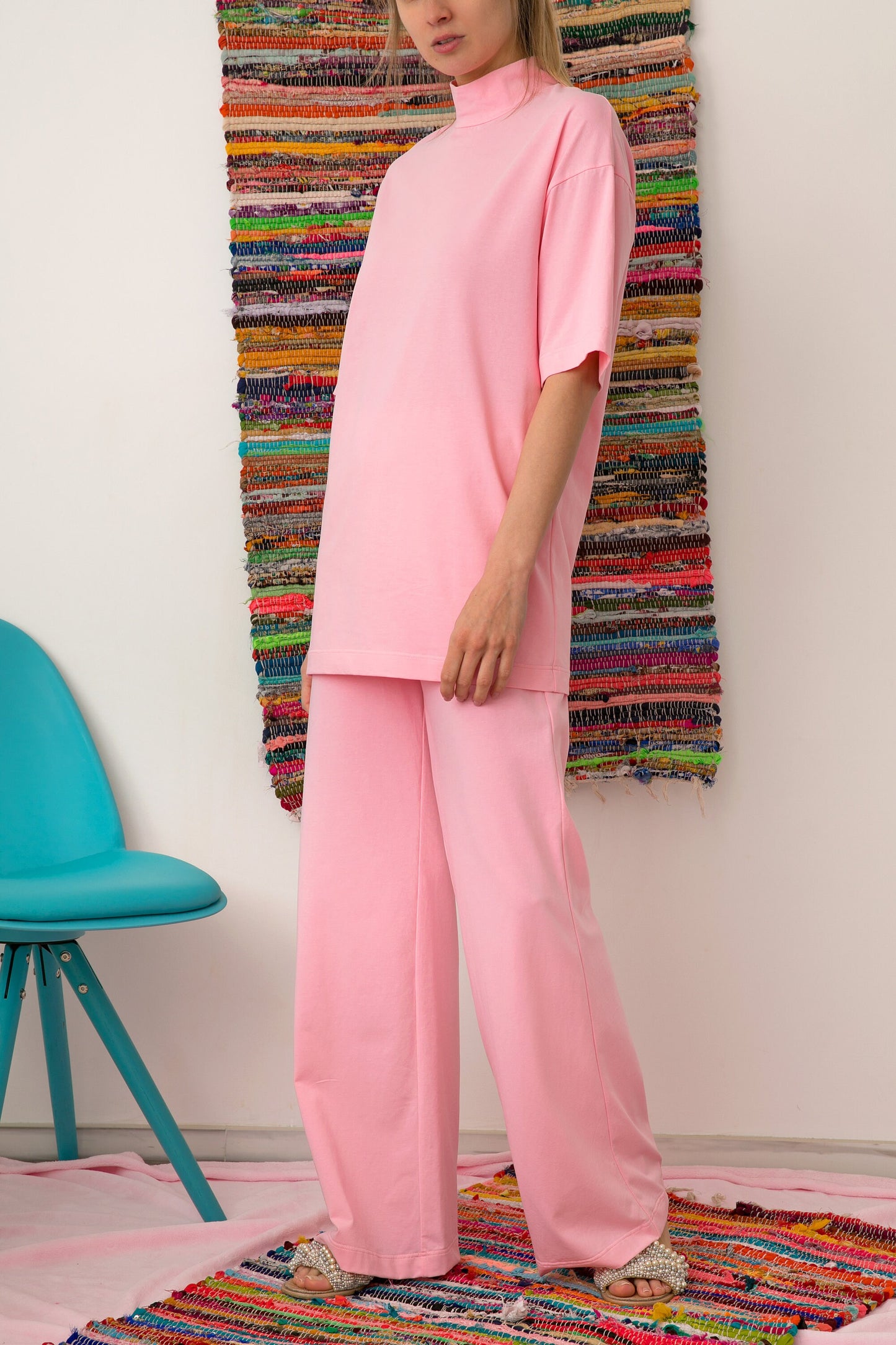 Pink Loungewear Set