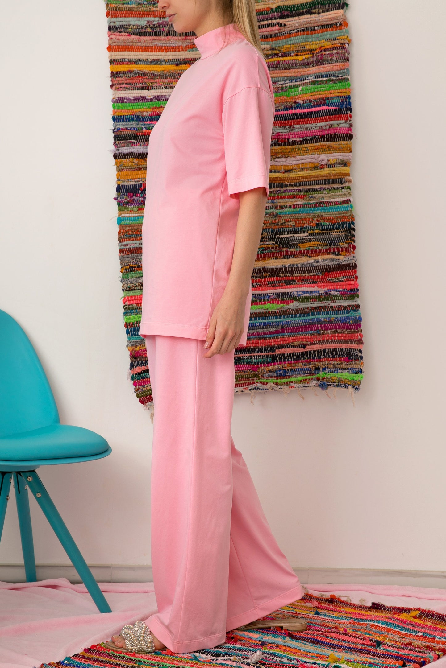 Pink Loungewear Set