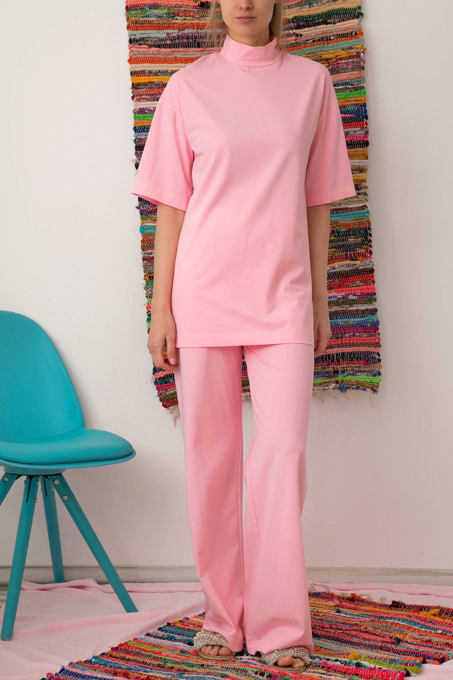 Pink Loungewear Set