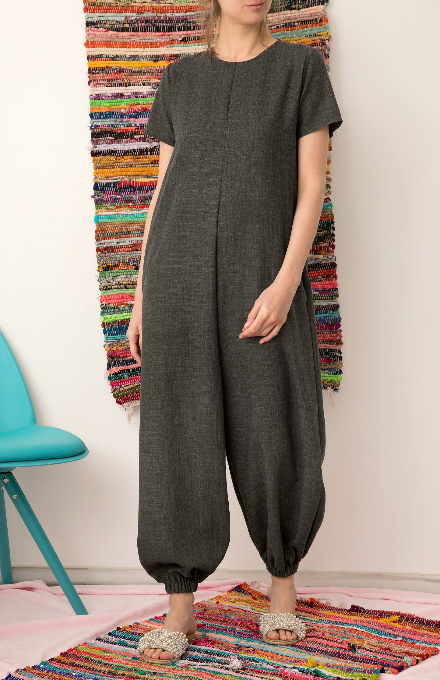 Linen Jumpsuit for Women