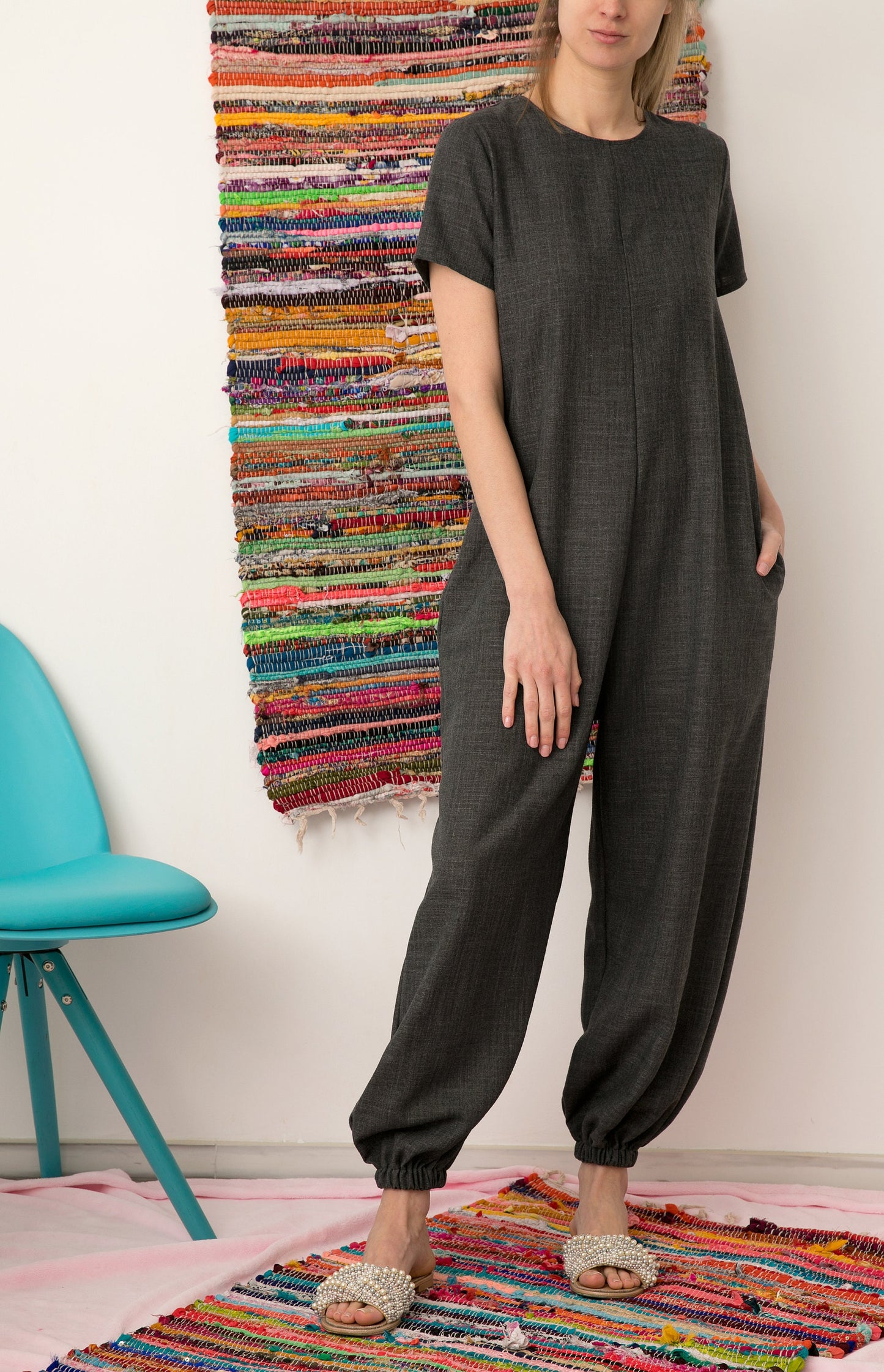 Linen Jumpsuit for Women