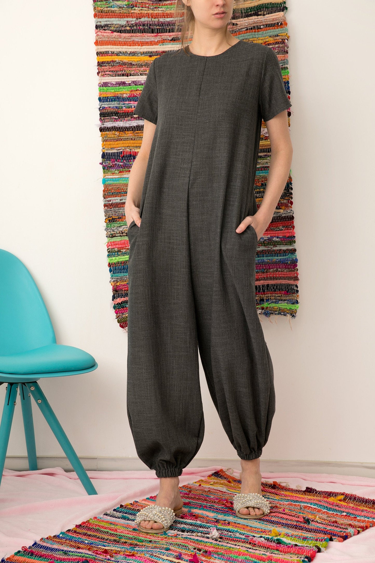 Linen Jumpsuit for Women