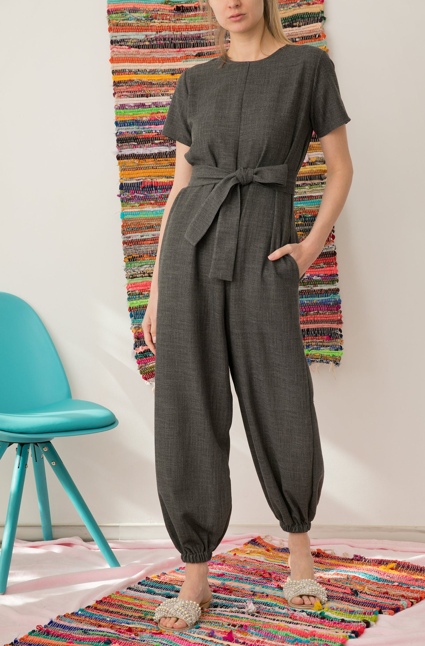 Linen Jumpsuit for Women