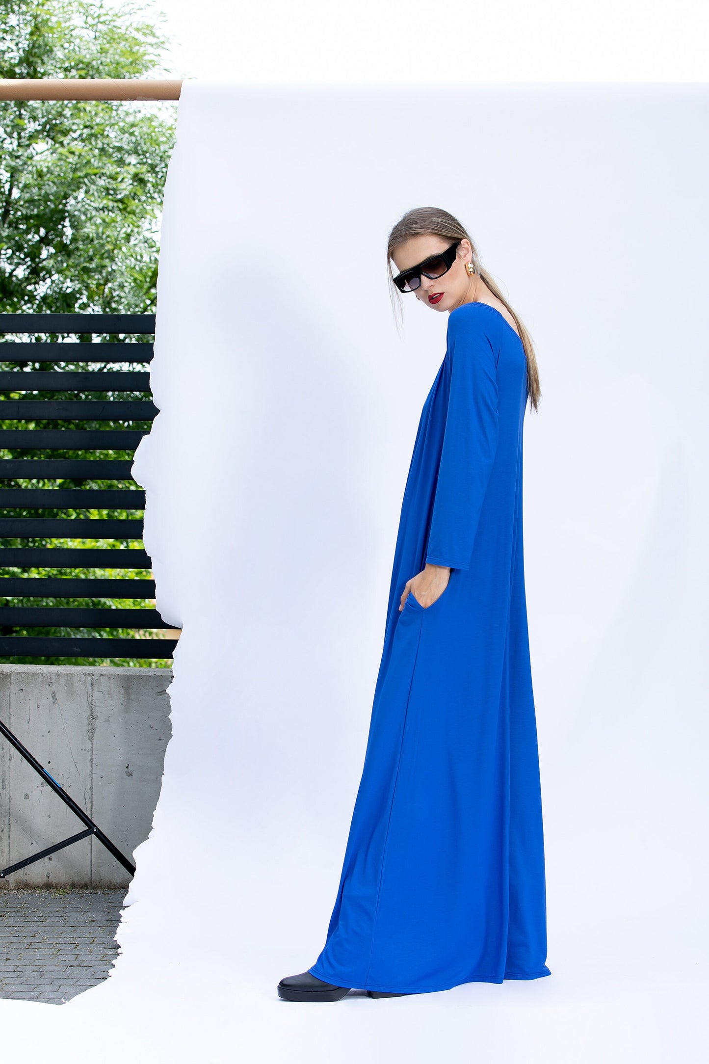 Royal Blue Wide Leg Jumpsuit