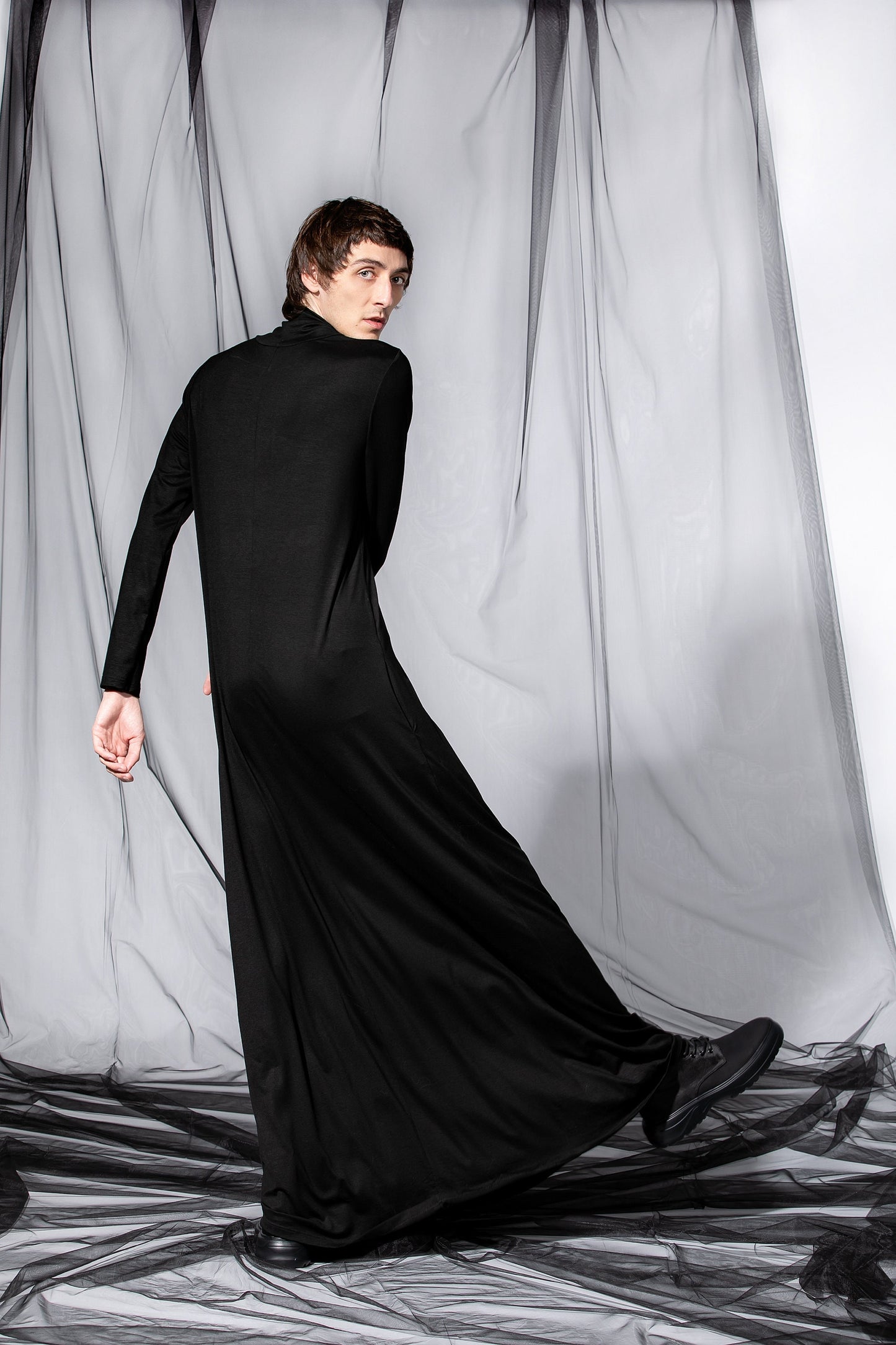 Men Robe In Black