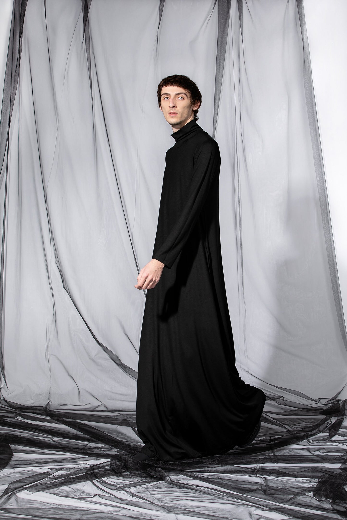 Men Robe In Black