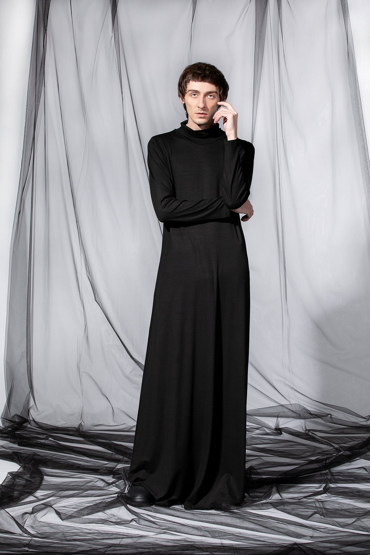 Men Robe In Black