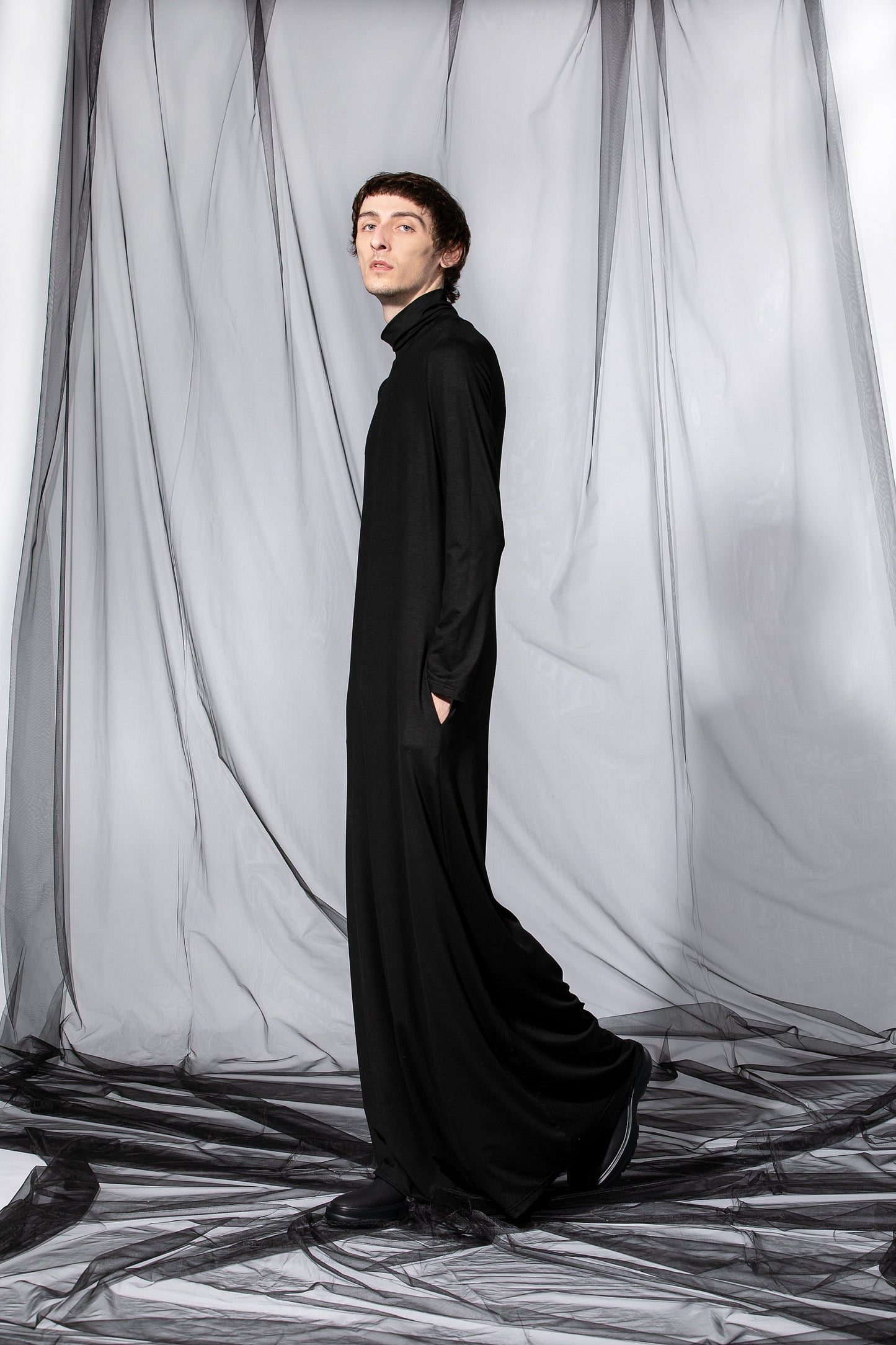 Men Robe In Black