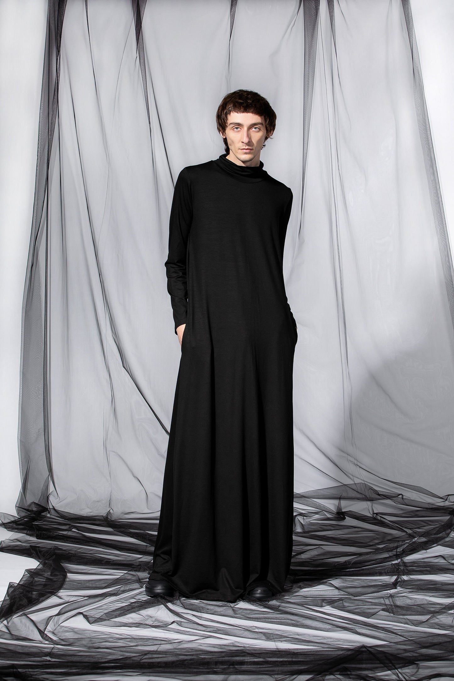 Men Robe In Black