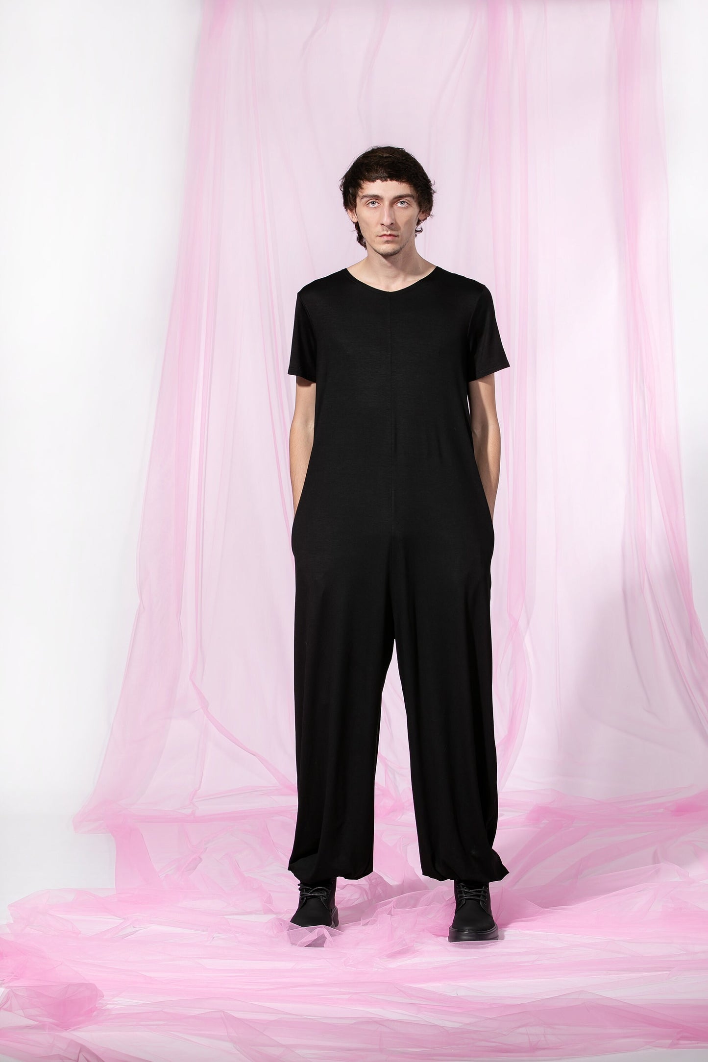 Black Jumpsuit For Men