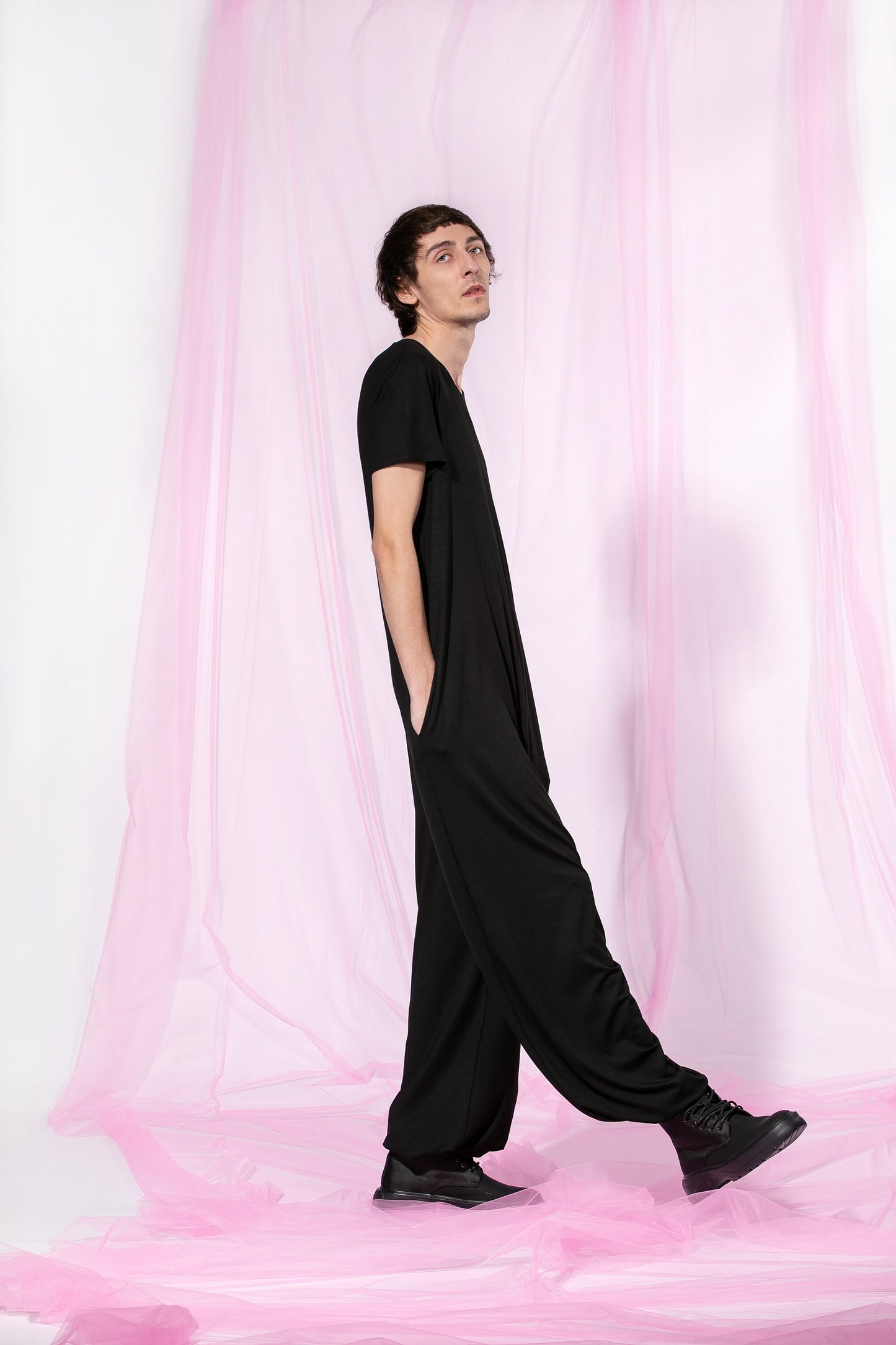 Black Jumpsuit For Men