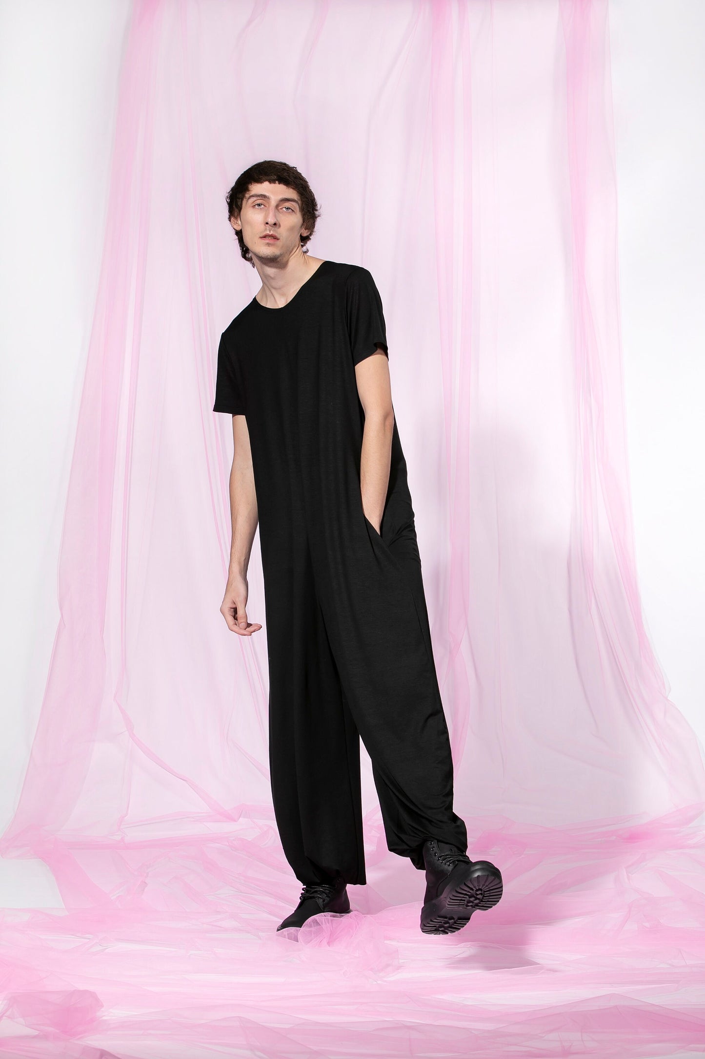 Black Jumpsuit For Men