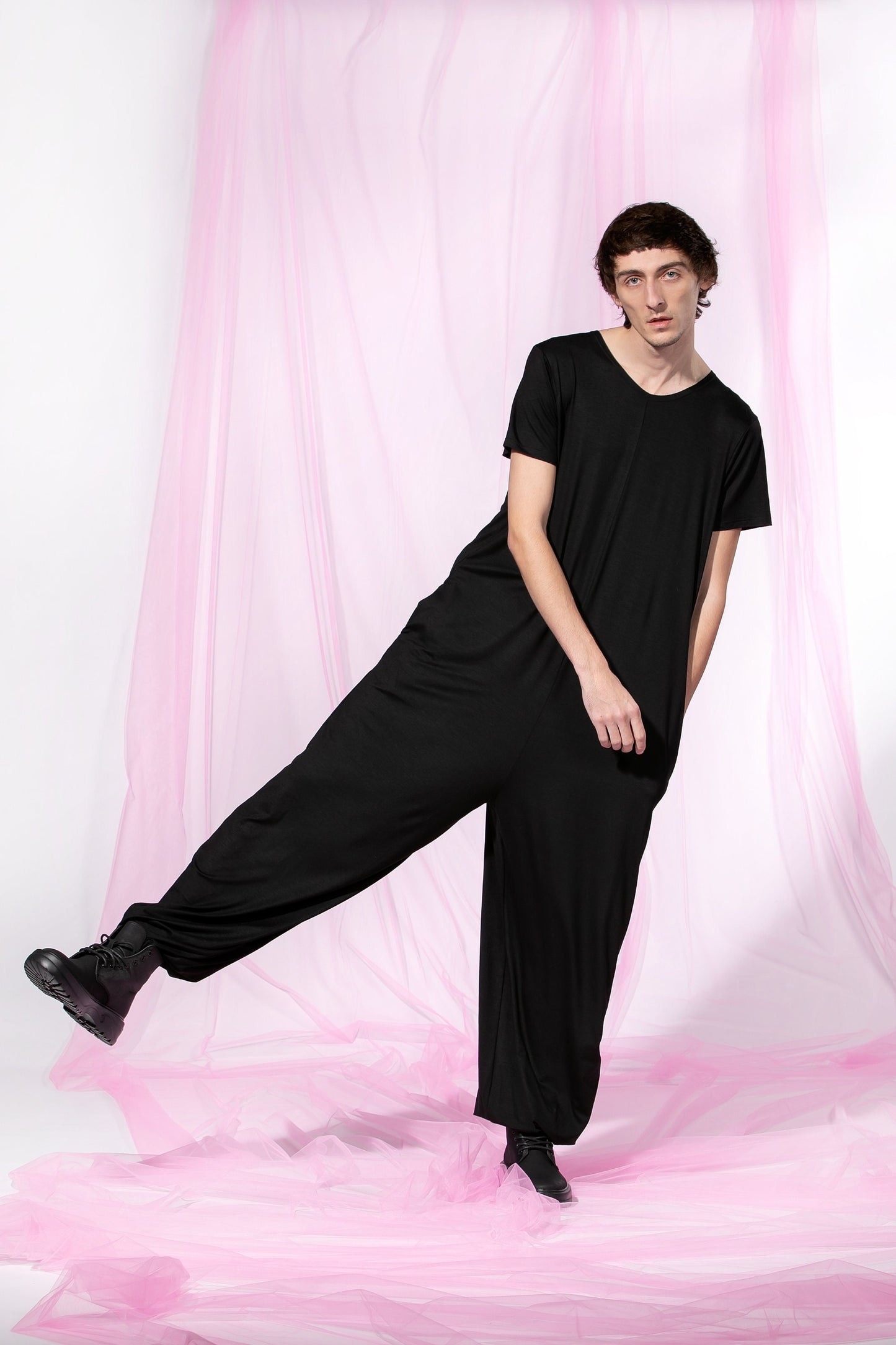 Black Jumpsuit For Men