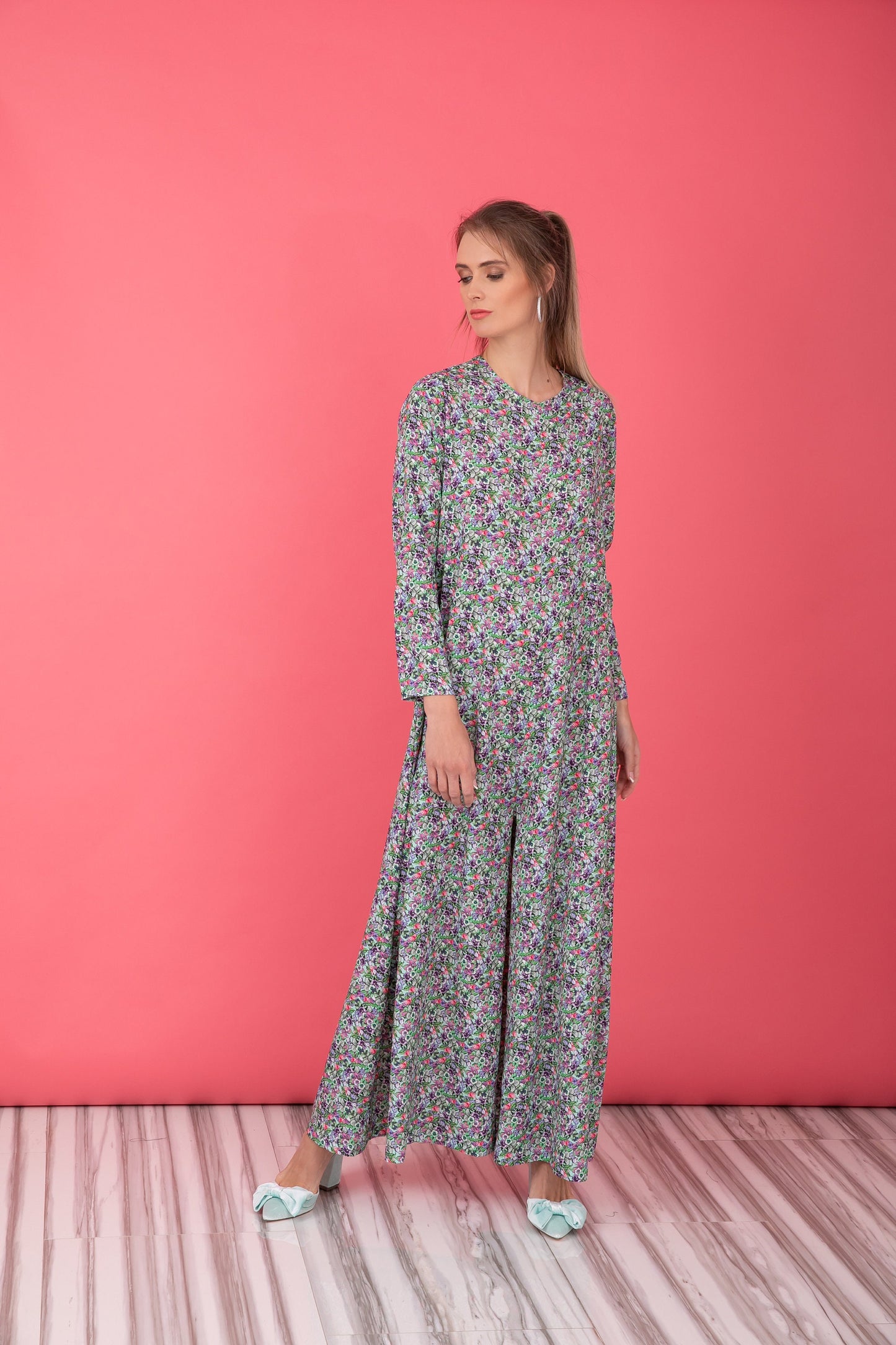 Floral Wide Leg Jumpsuit